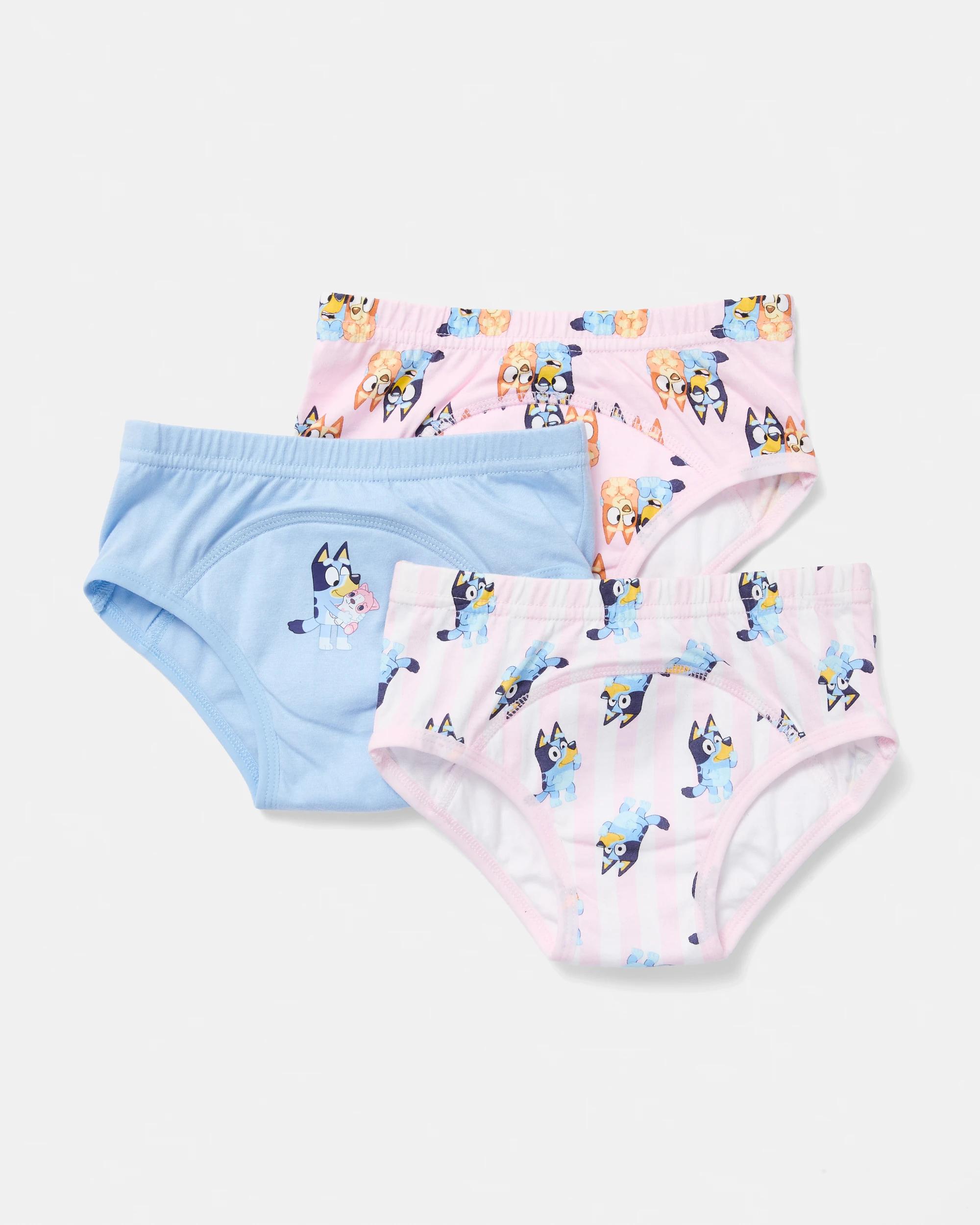1 3 Pack Bluey License Training Undies Bluey, 1 of 4