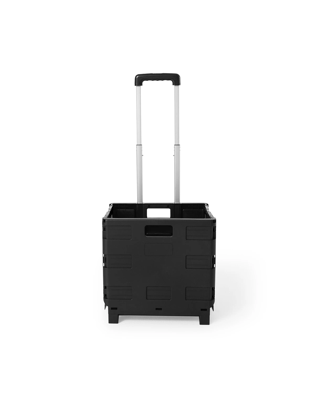 6 Collapsible Trolley Box - Black, 6 of 10