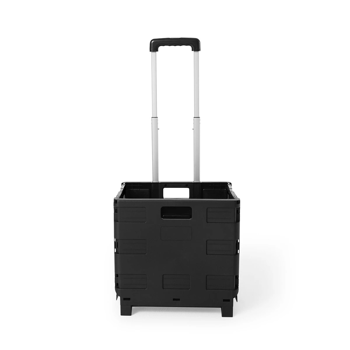 6 Collapsible Trolley Box - Black, 6 of 10