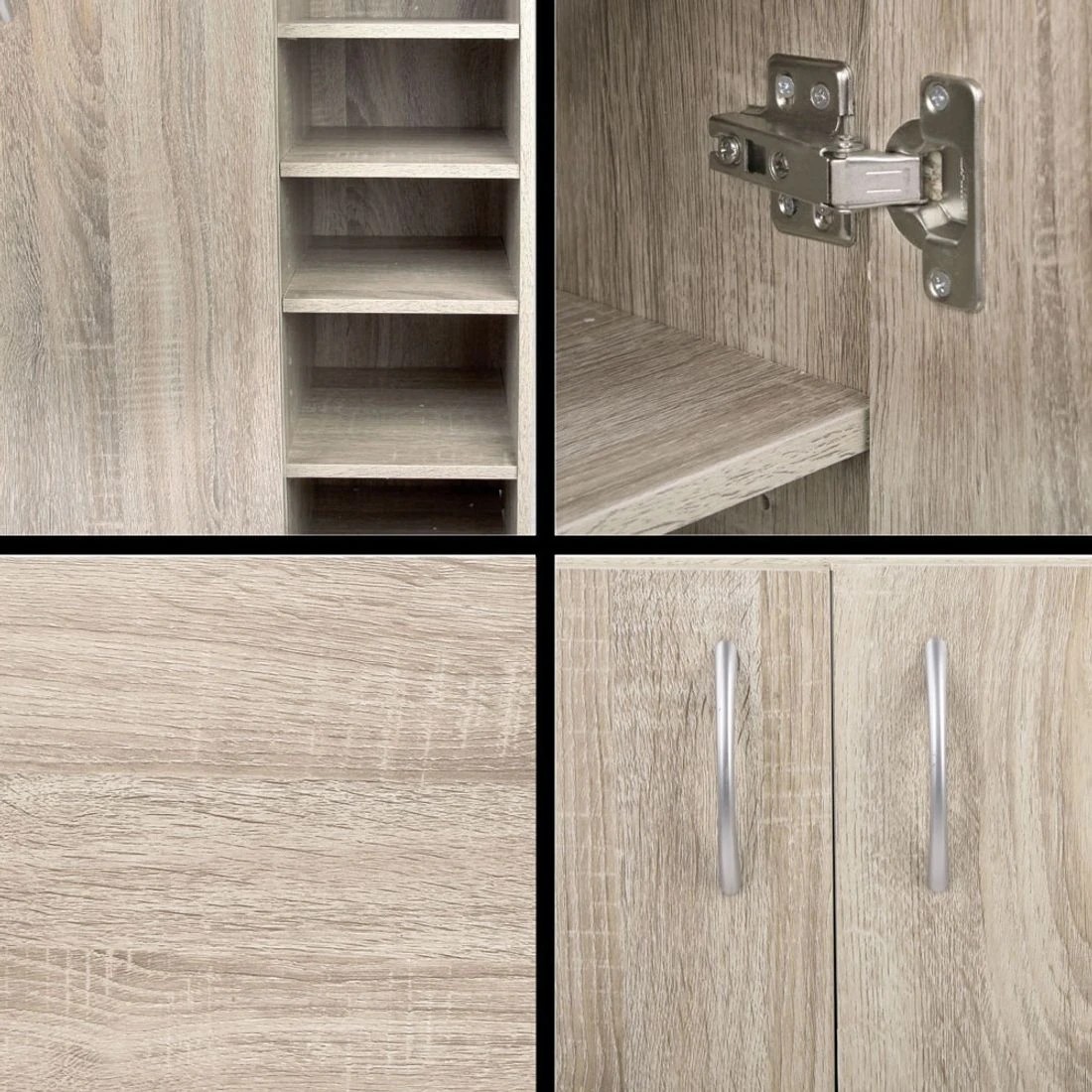 10 Artiss Shoe Rack Cabinet 21 Pairs Adjustable Shelves
 - brown, 10 of 10