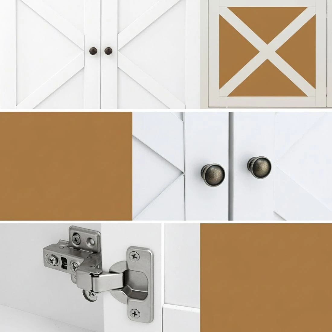 5 Artiss Buffet Sideboard Storage Cabinet Kitchen Cupboard 2 Drawers 140CM - Multi, 5 of 7