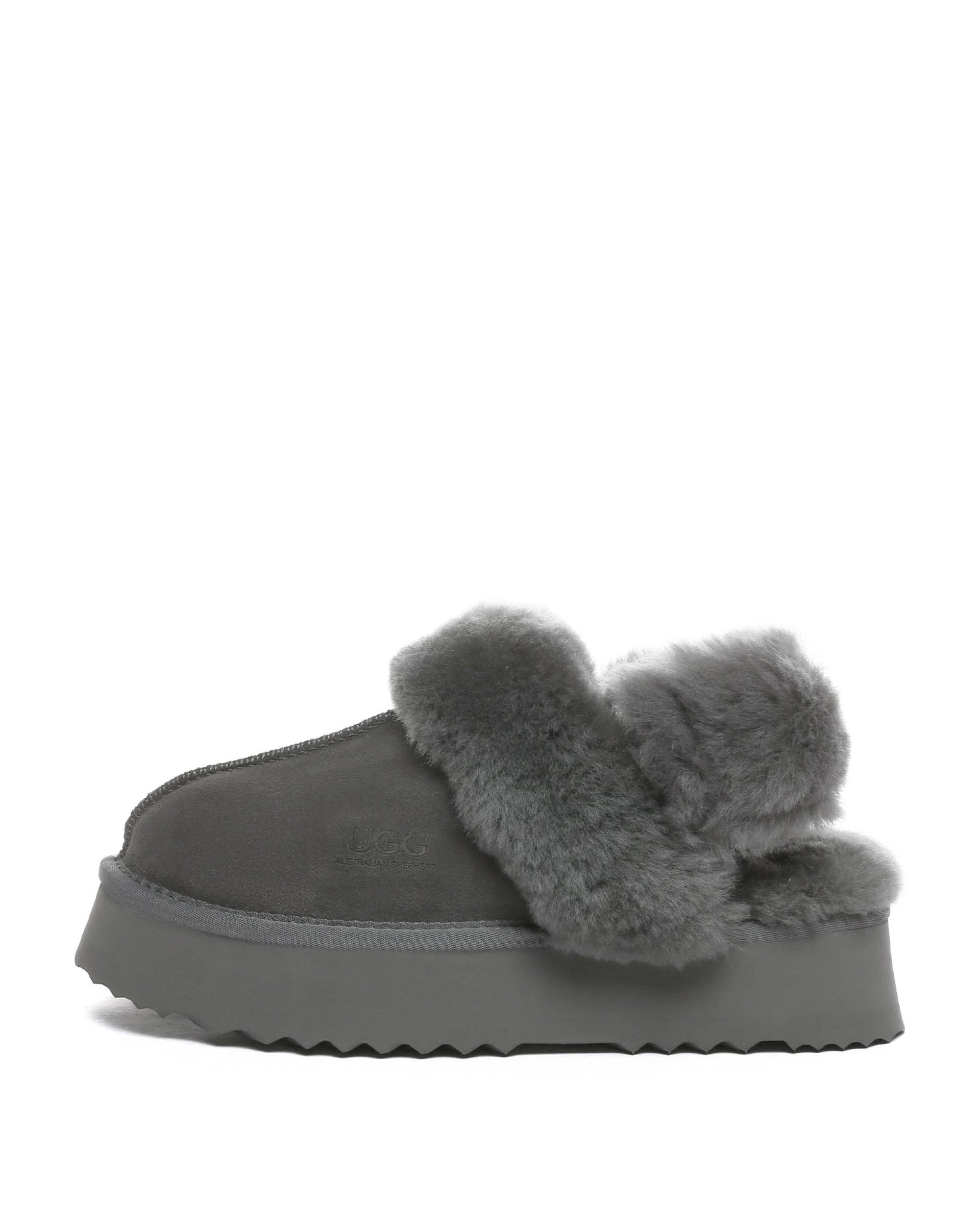 4 Australian Shepherd UGG Womens Musa platform GREY, 4 of 5