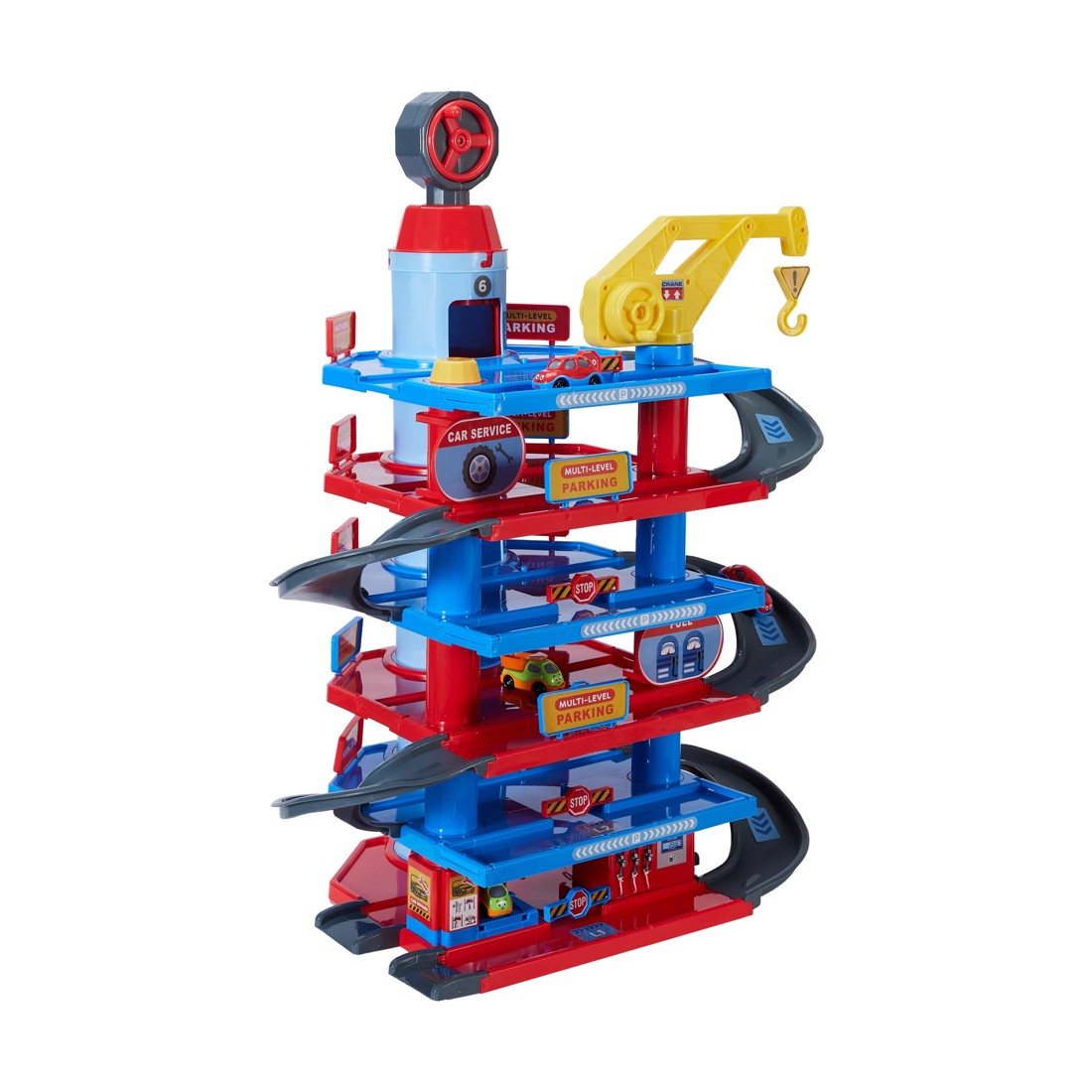 1 75 Piece Multi Storey Garage Play Set, 1 of 9