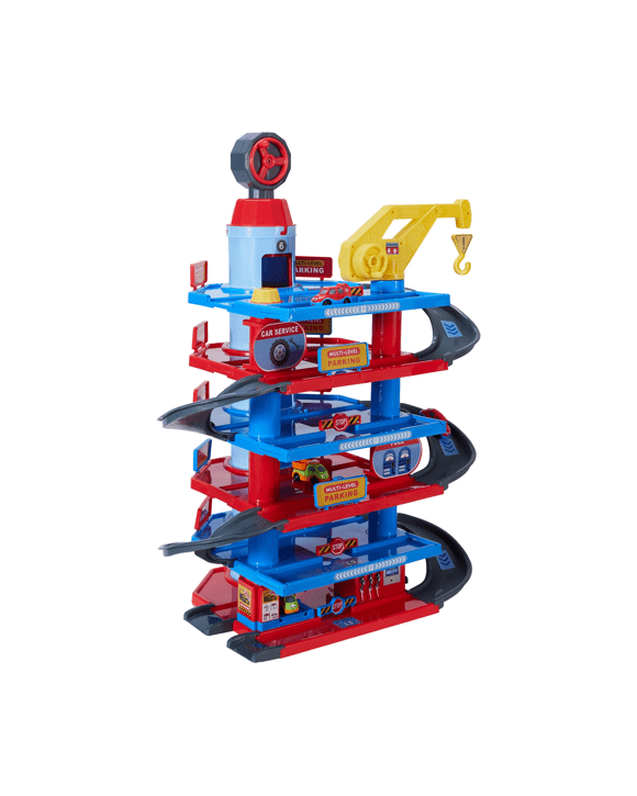75 Piece Multi Storey Garage Play Set