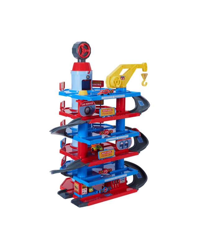 75 Piece Multi Storey Garage Play