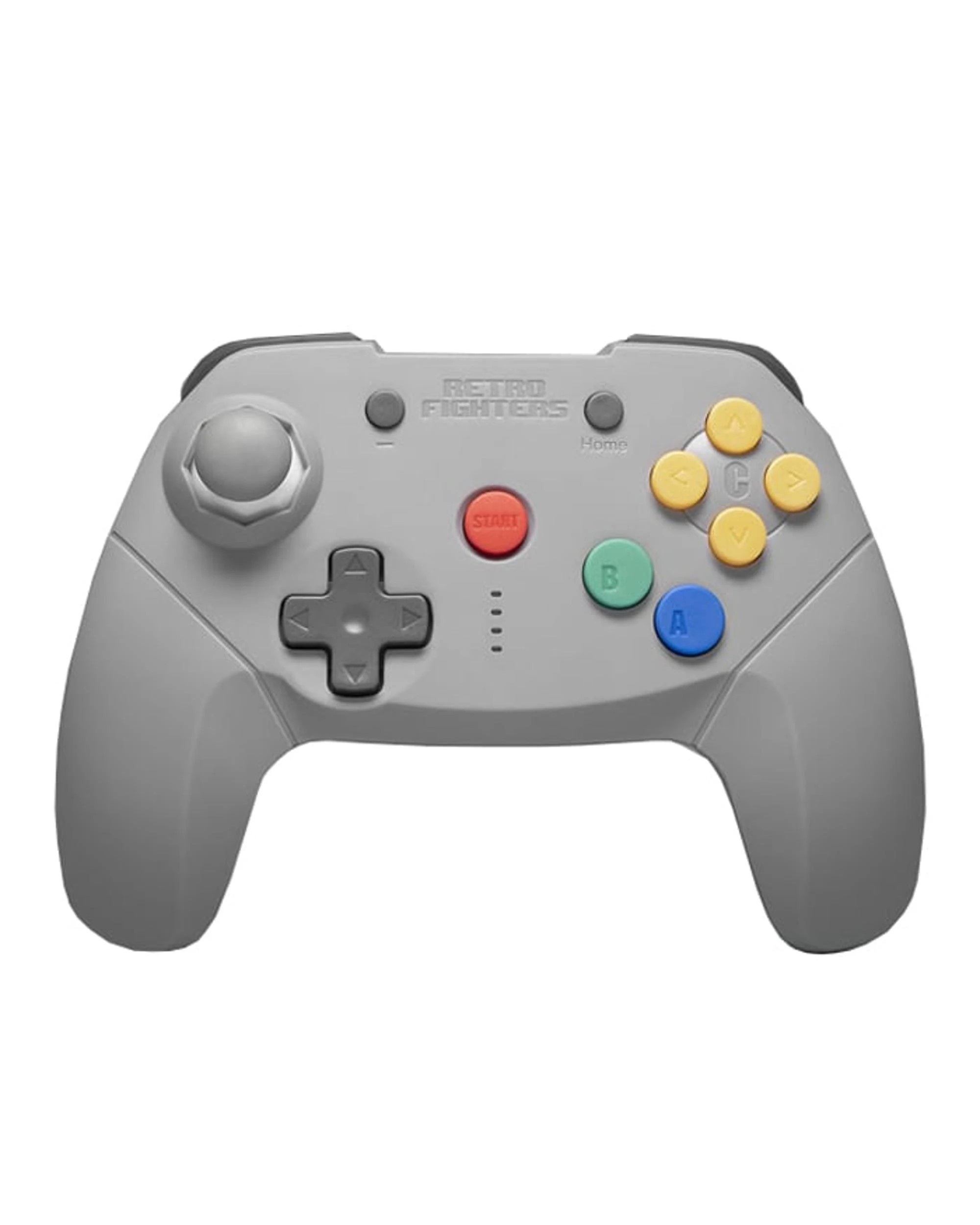1 Retro Fighters Brawler64 Next-Gen Wireless N64 Switch / Switch Online Controller - Grey, 1 of 2