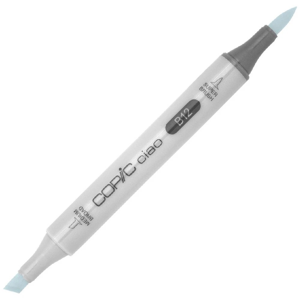 1 Copic Ciao Dual Nib Marker B12 Ice Blue, 1 of 3