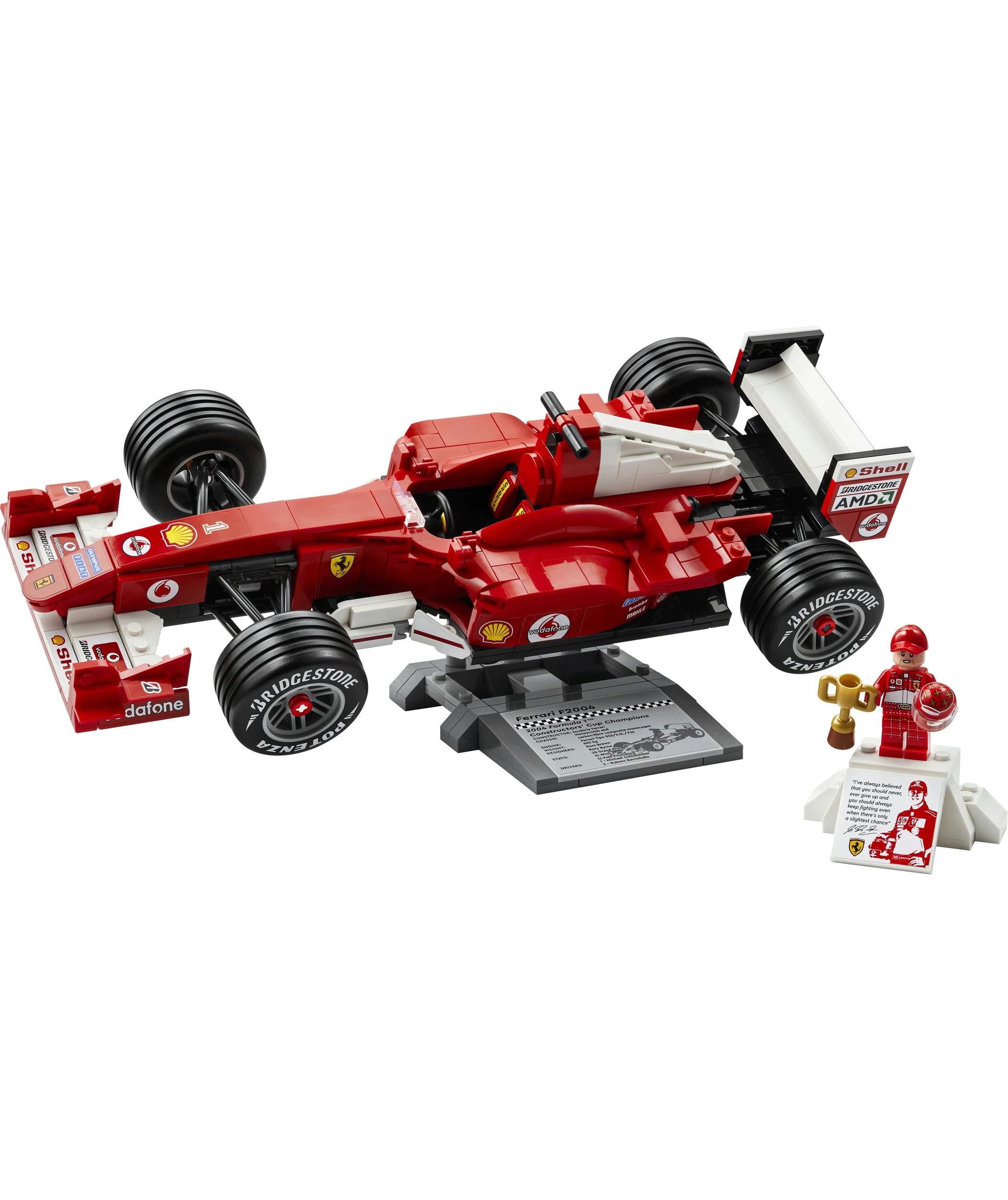 2 LEGO Icons Ferrari F2004 & Michael Schumacher 11375, 2 of 10
