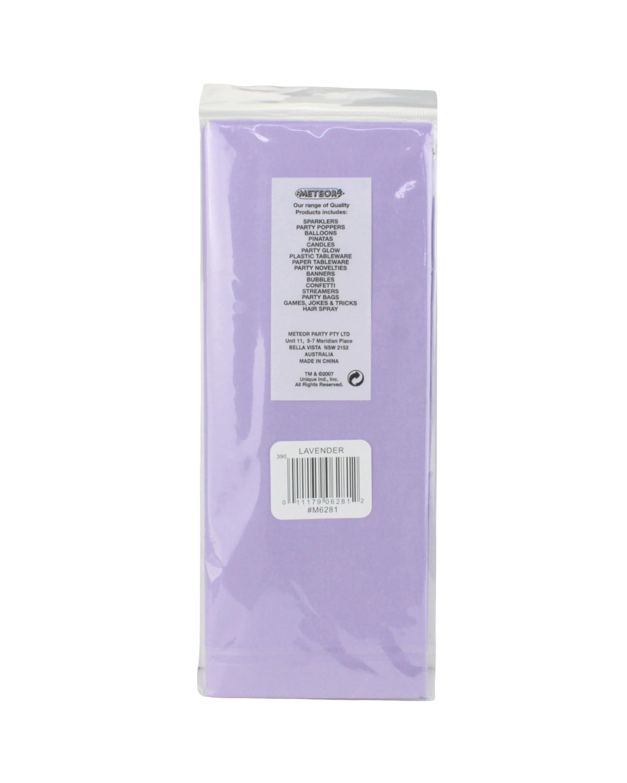 2 Meteor Lavender Tissue Paper 10 SheetsPurple - Purple, 2 of 2
