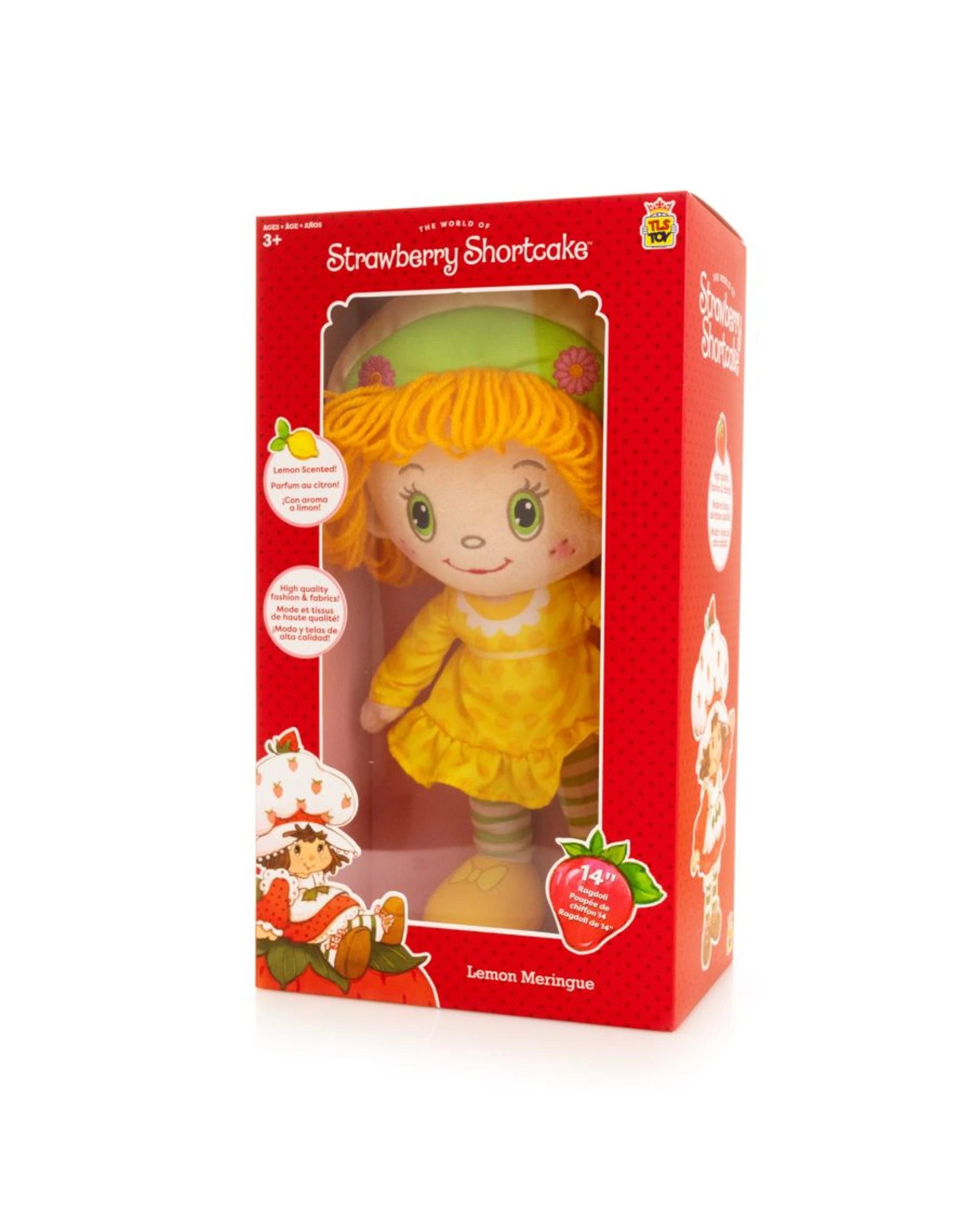 7 Strawberry Shortcake Lemon Meringue 14 inch Ragdoll Plush, 7 of 9