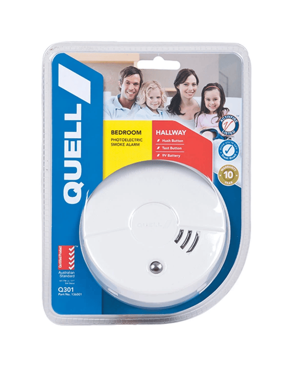 Quell Q301 Photoelectric 9V Smoke Alarm