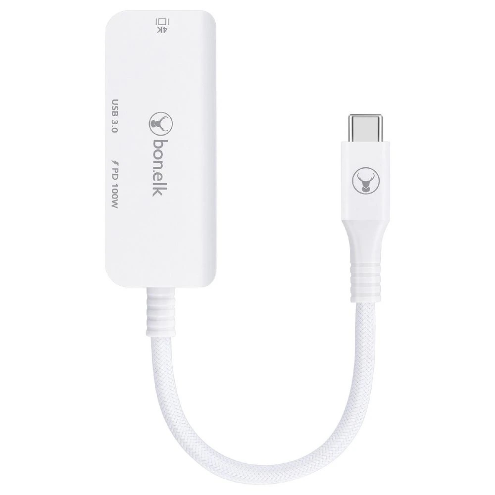 2 Bonelk USB-C 3-in-1 Multiport Hub White, 2 of 6