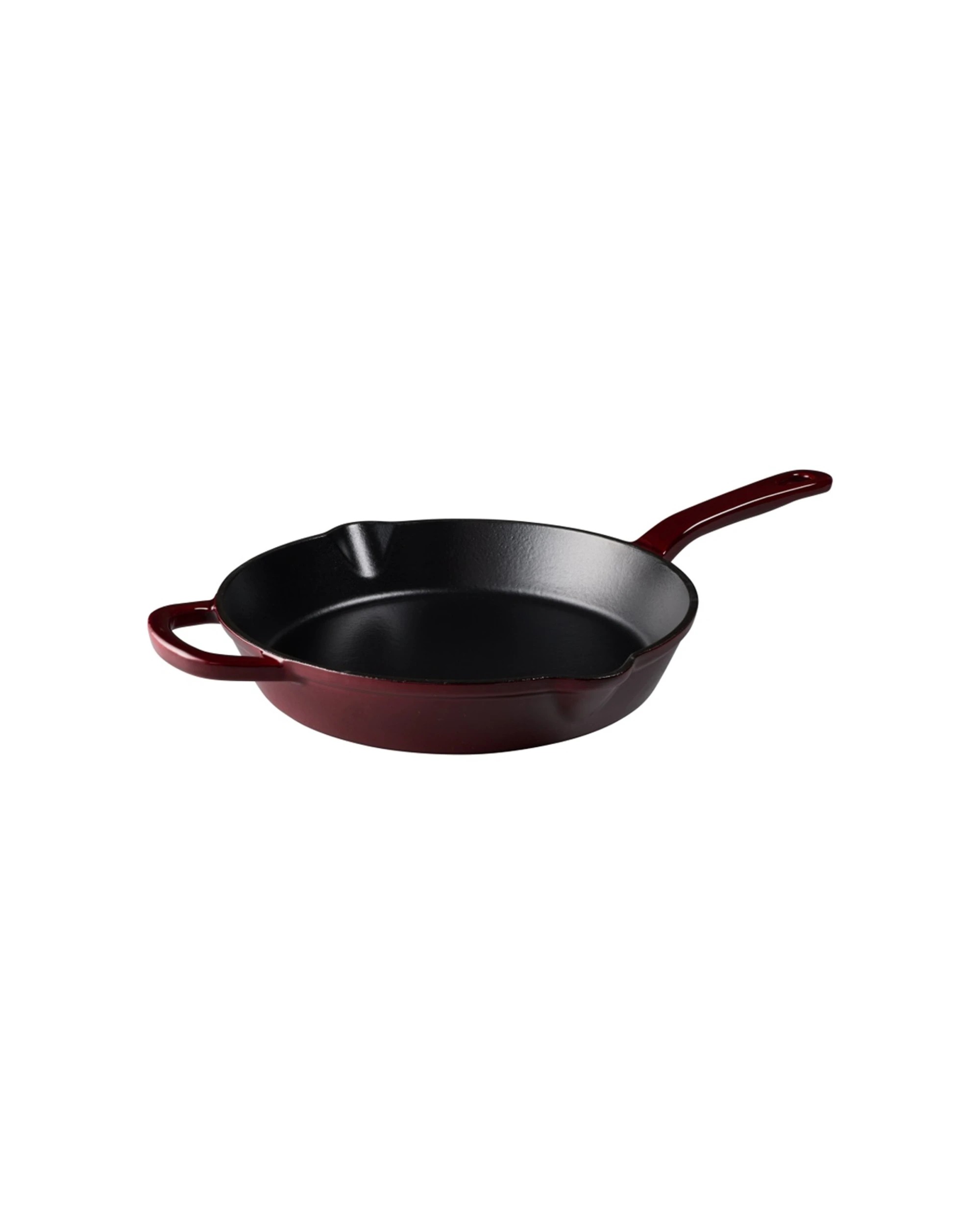 2 Maxwell & Williams Durable Cast Iron Frypan Cookware 26cm Merlot - Burgundy, 2 of 6