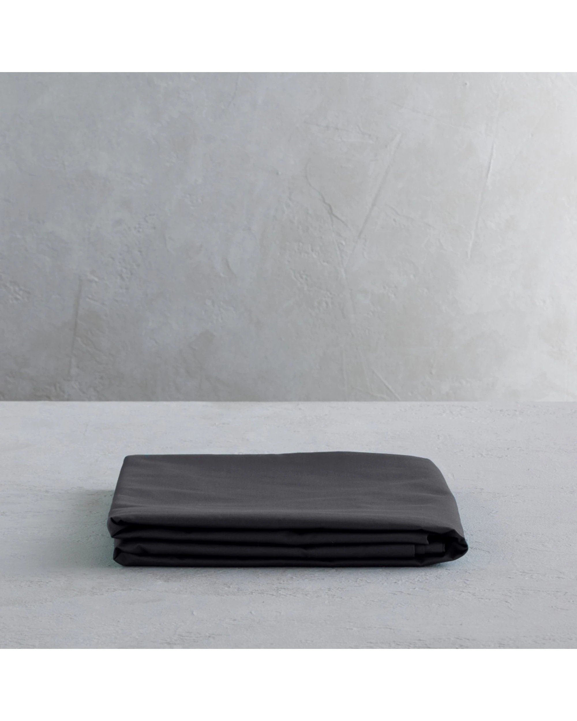 2 Bedding co Flat Sheet 1200TC Egyptian Cotton - King Single Bed - Black, 2 of 4
