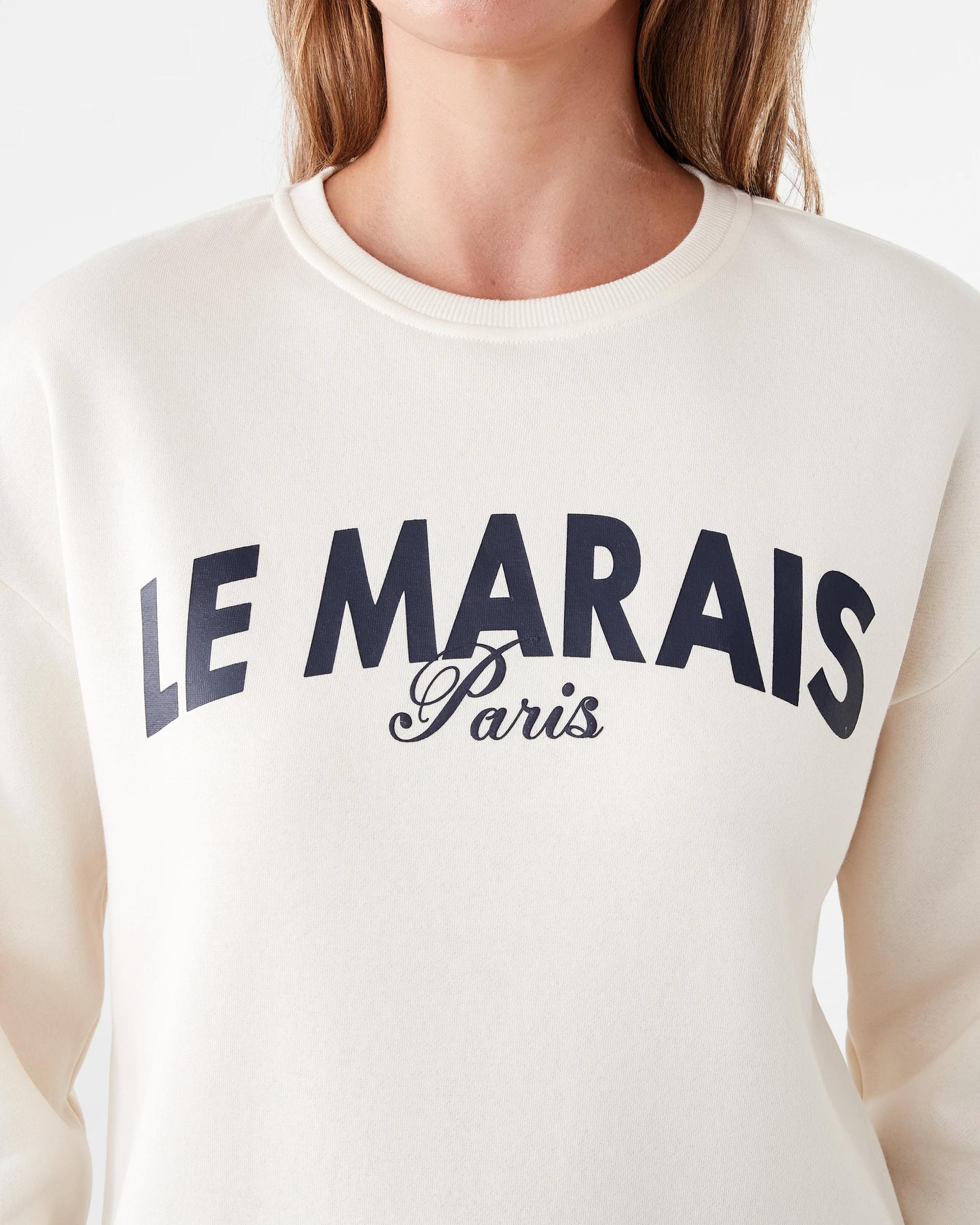 6 Long Sleeve Print Sweatshirt Le Marais, 6 of 7