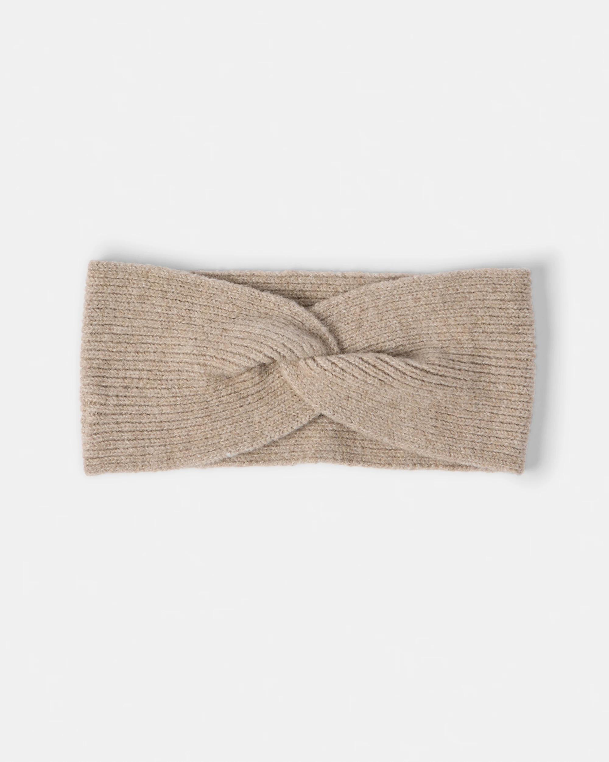 1 Fine Knit Headwrap Bge Otml, 1 of 3