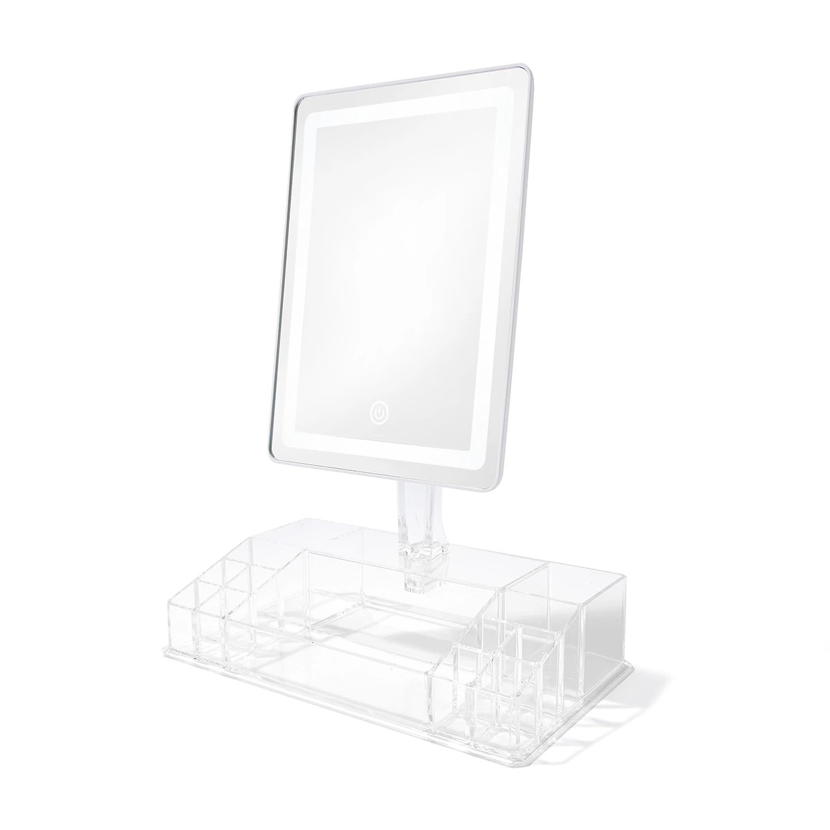 4 LED Mirror with Storage, 4 of 10