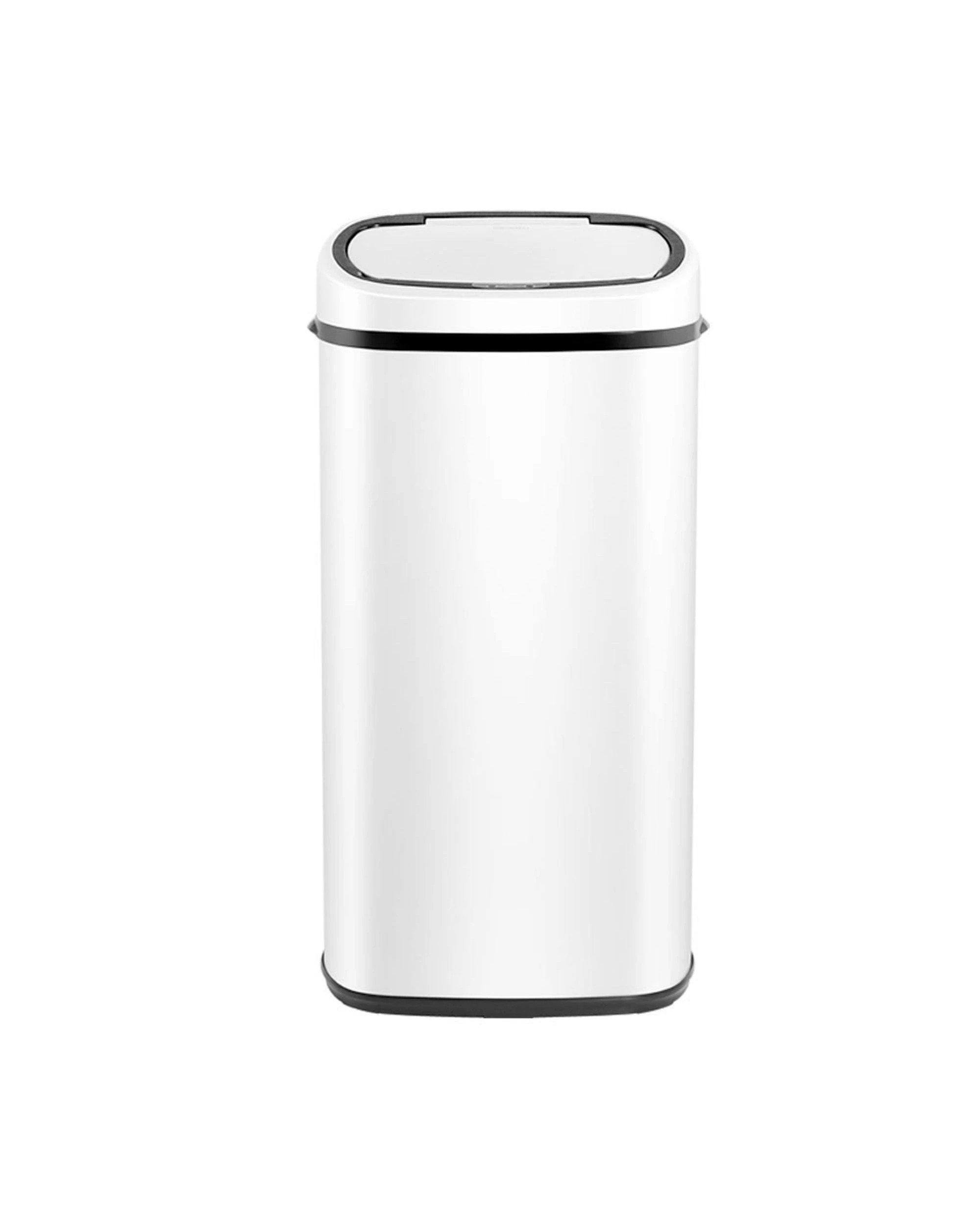 2 Devanti 68l Motion Sensor Bin Rubbish Automatic
 - White, 2 of 3