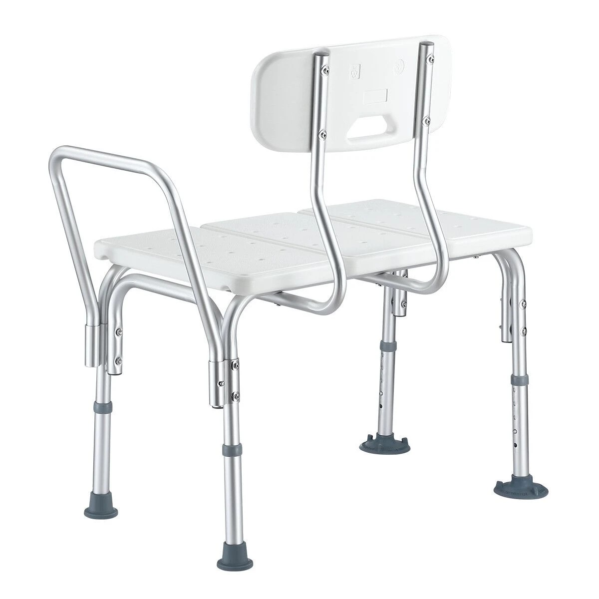 3 Ausway Adjustable Shower Chair Bath Seat Stool, 3 of 4