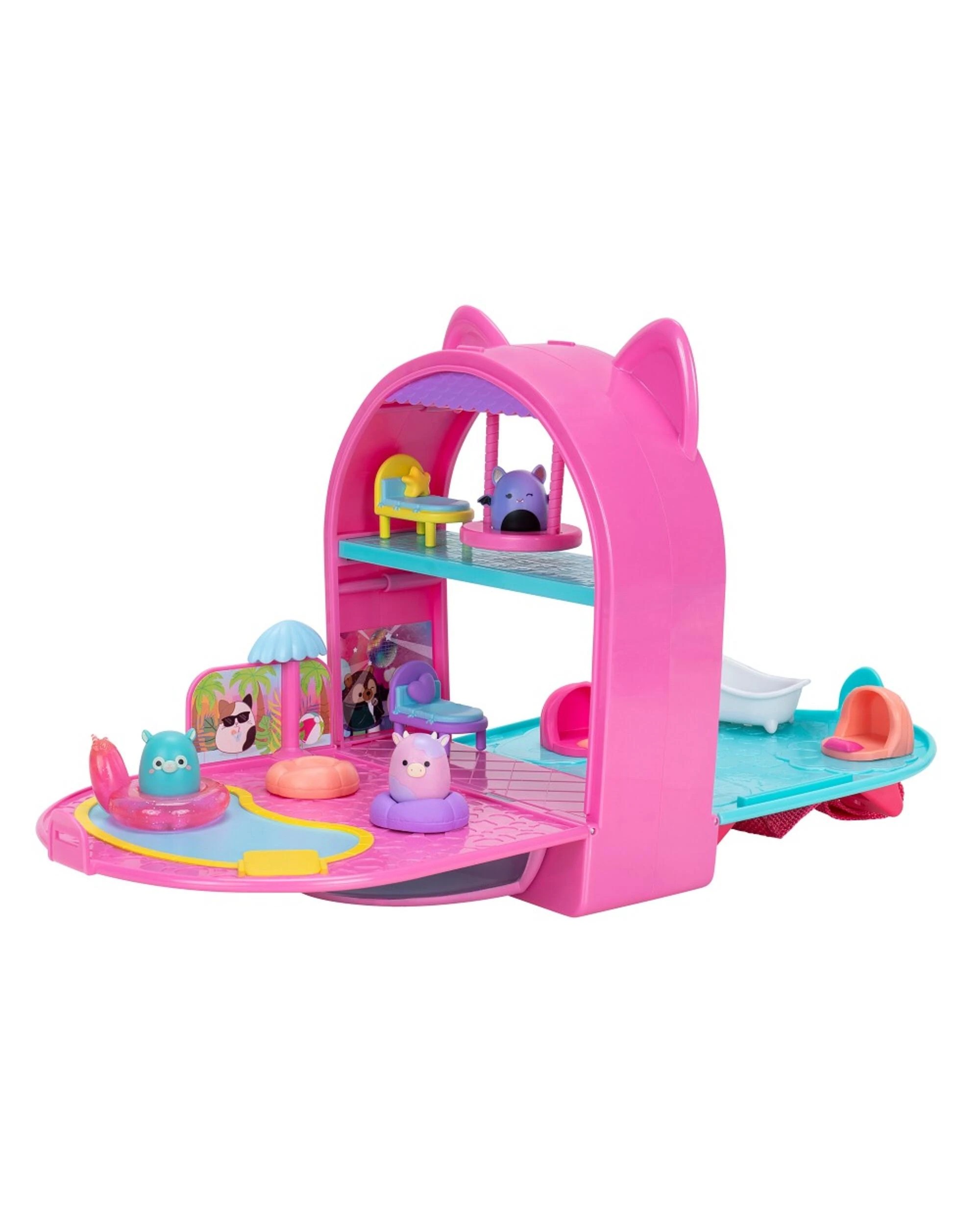 3 Squishmallows Squish-A-Longs Party Pack On The Go Playset, 3 of 10