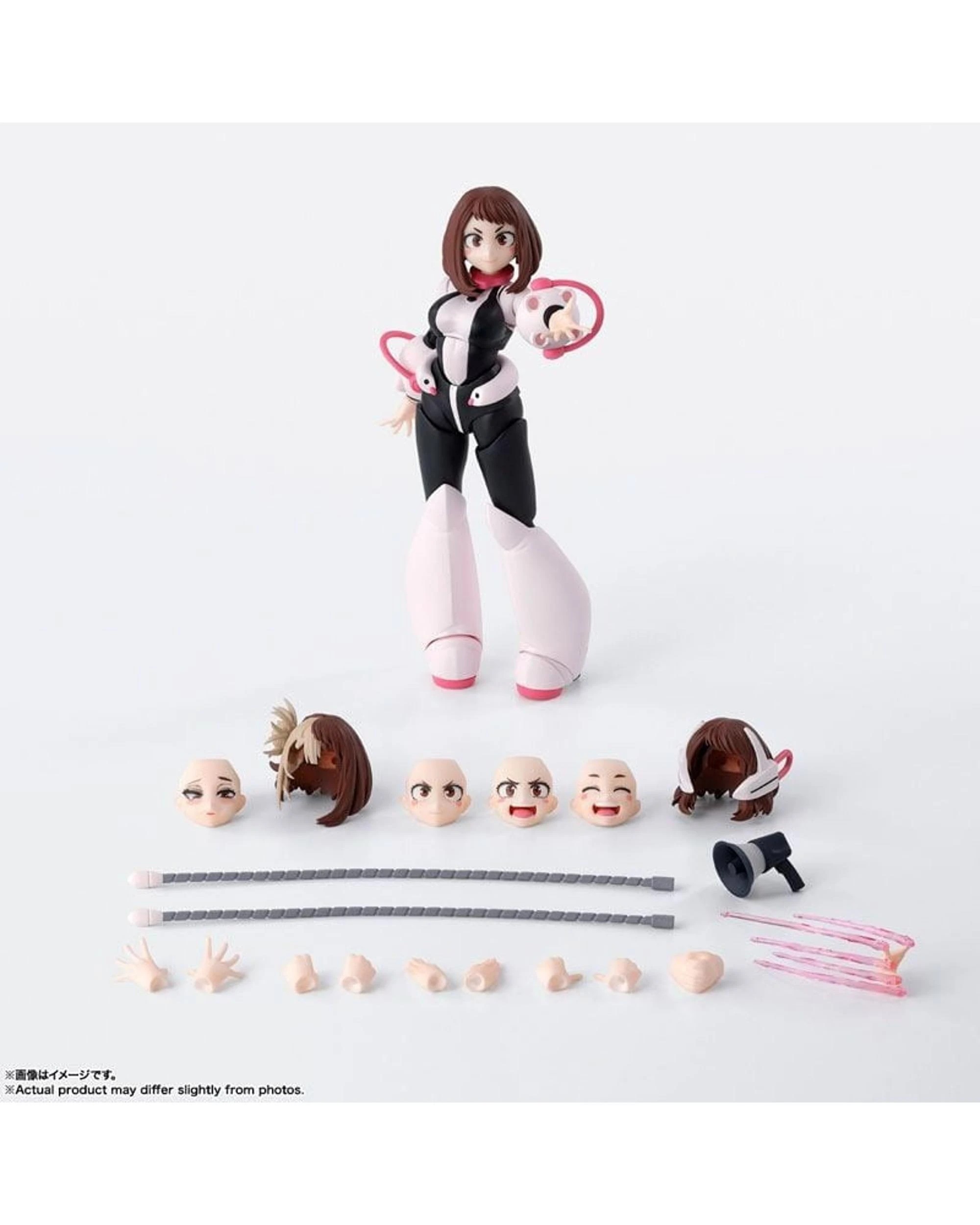 10 S.H.Figuarts My Hero Academia Ochaco Uraraka Figure, 10 of 10