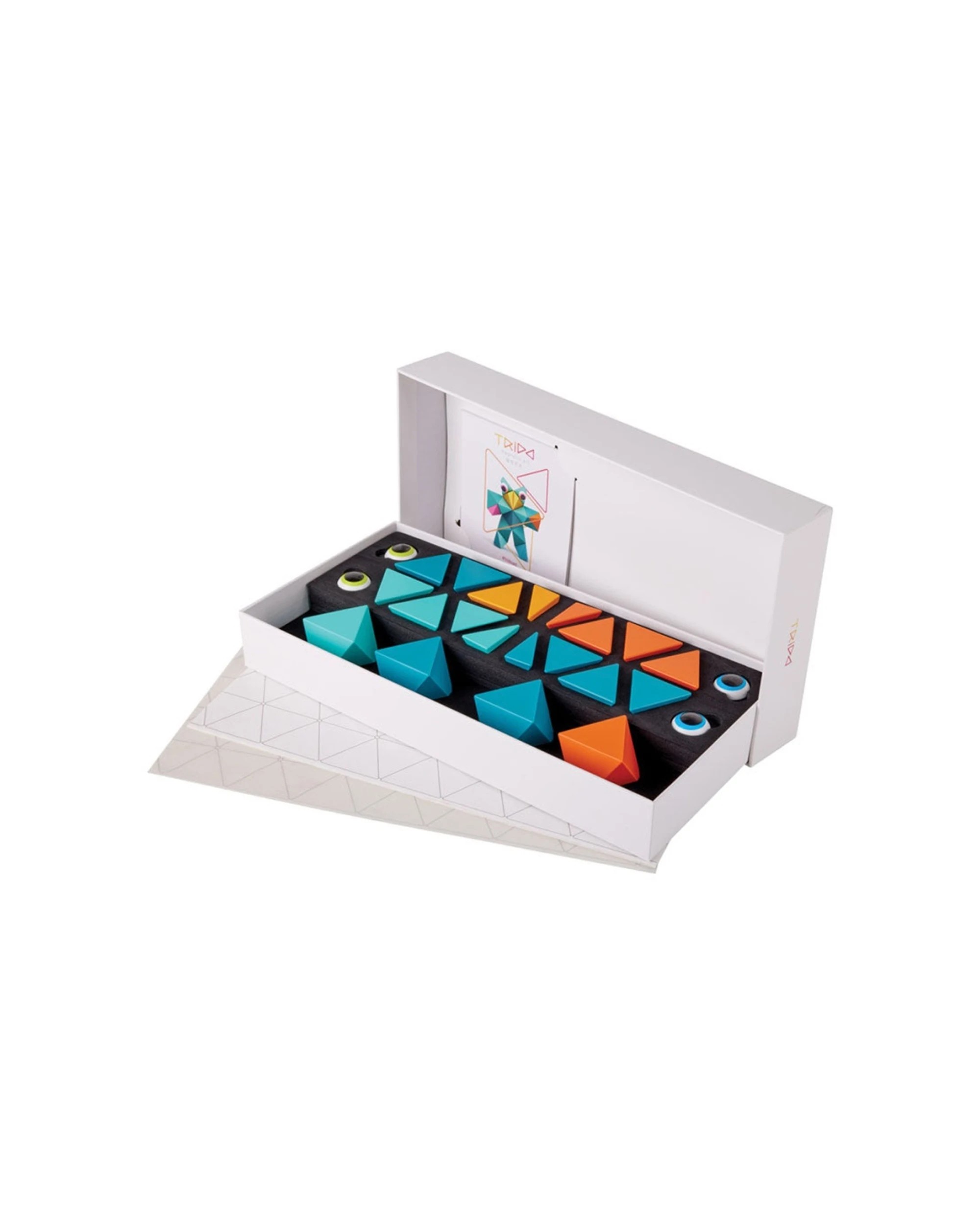 6 Trido Laguna-Medium 24pc Magnetic Building Blocks Kids Activity - Multi, 6 of 6