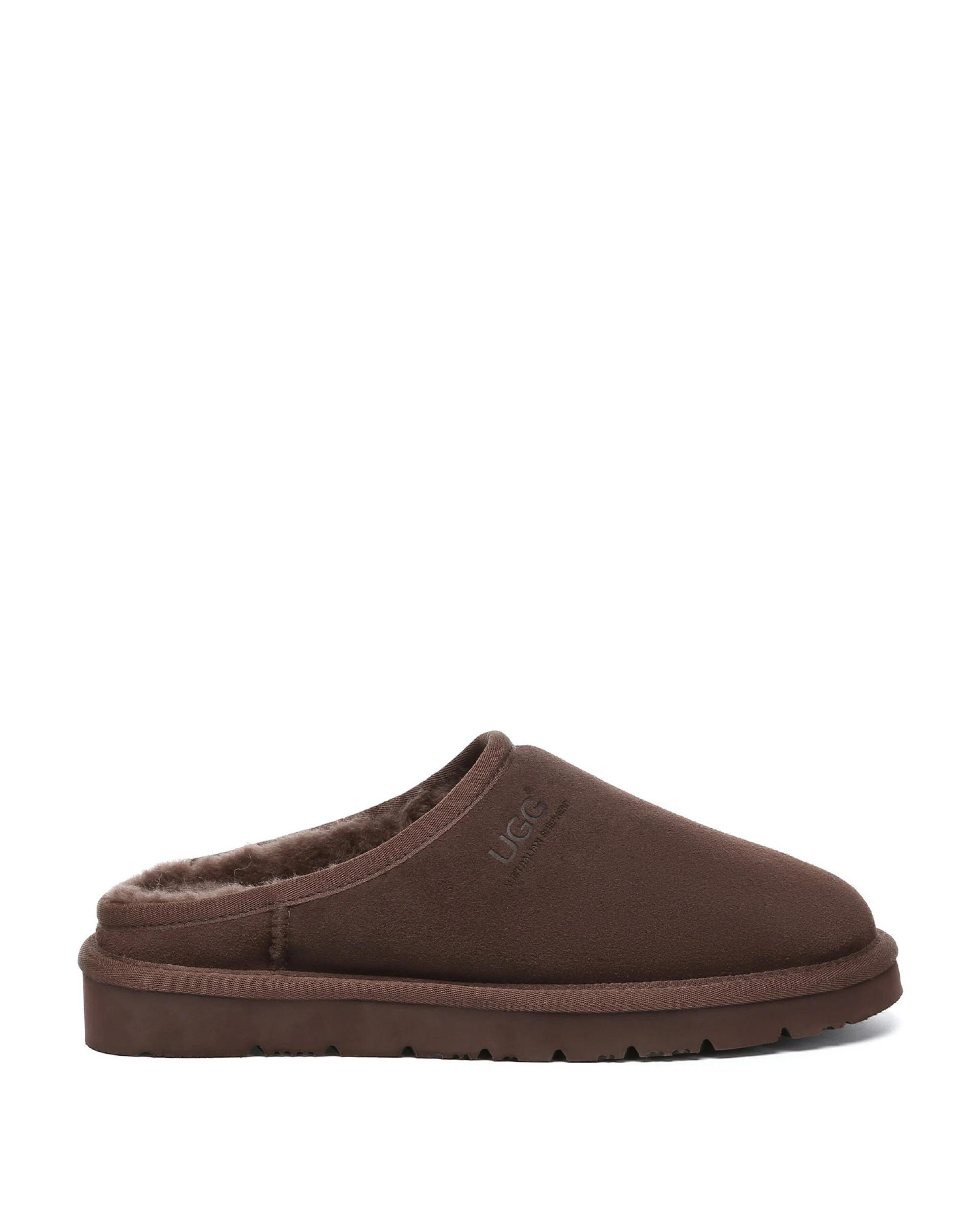 1 Australian Shepherd UGG Unisex Nano Classic Slippers MOCHA, 1 of 5