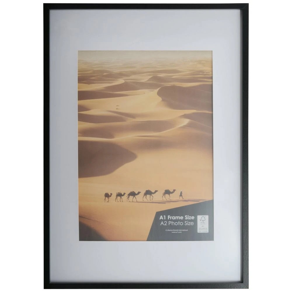 1 Sahara A1 Poster Frame 59x84cm Black, 1 of 4