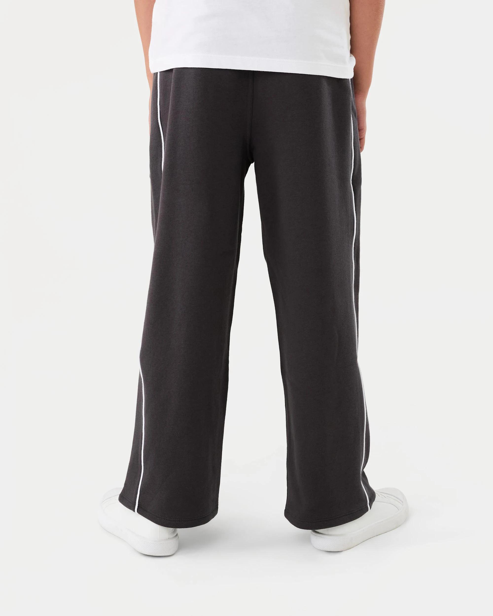 3 Panelled Trackpants Blk Sand, 3 of 7