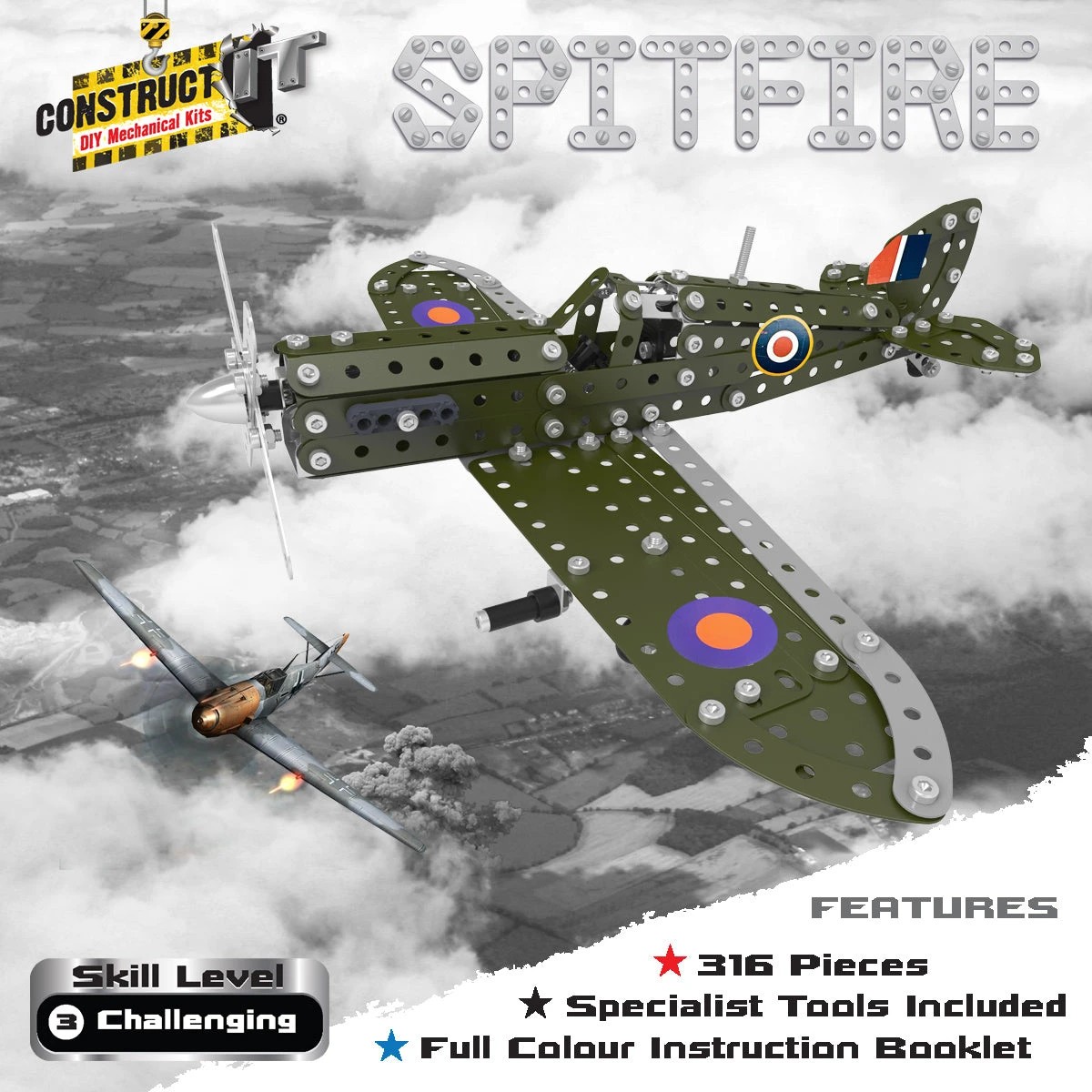 3 Constructit Spitfire, 3 of 9