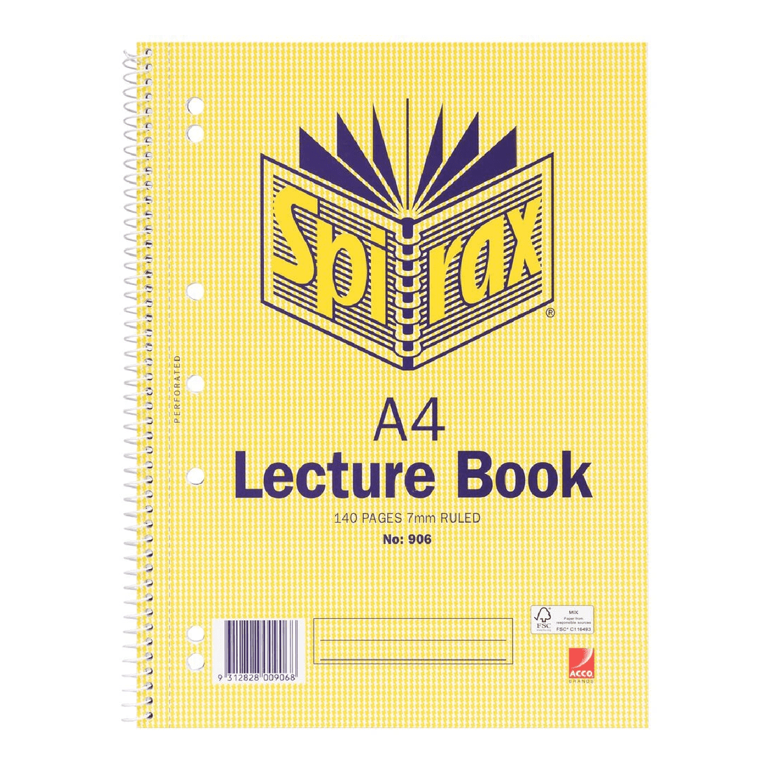 1 Spirax A4 Lecture Book No. 906 140 Page, 1 of 5