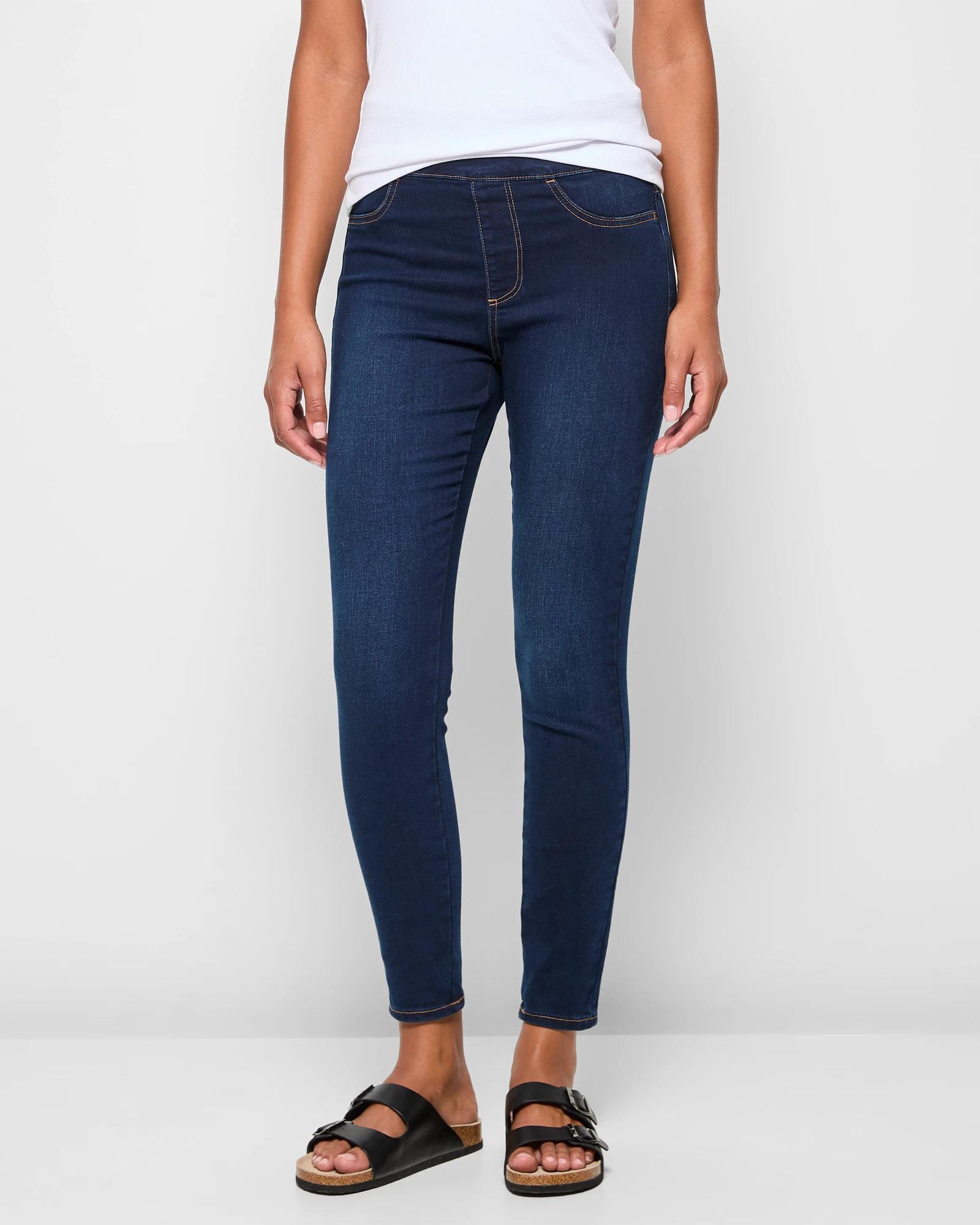 2 Target High Rise Ankle Length Denim Jeggings - Lydia NIAGRA BLUE, 2 of 5