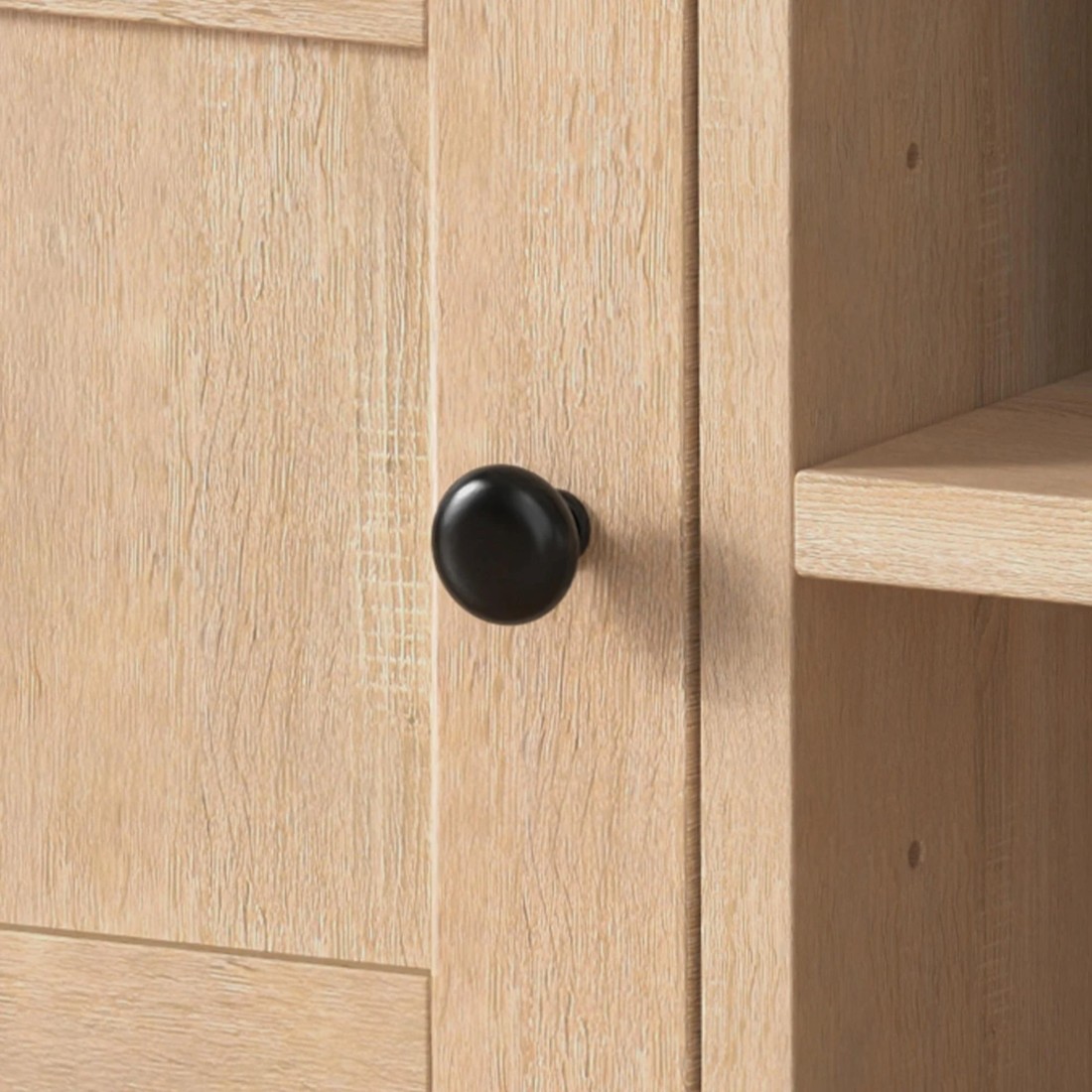 6 Alfordson TV Cabinet Entertainment Unit Stand 120cm Hamptons Storage - Wood, 6 of 10