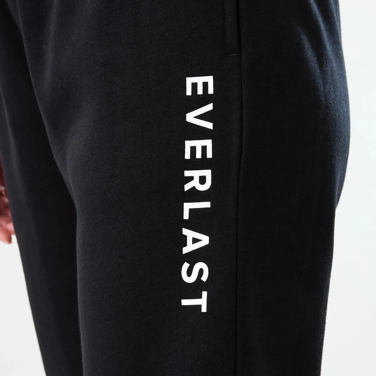6 Everlast Womens Core Trackpants EVERLAST SIMPLE LOGO BLACK, 6 of 8