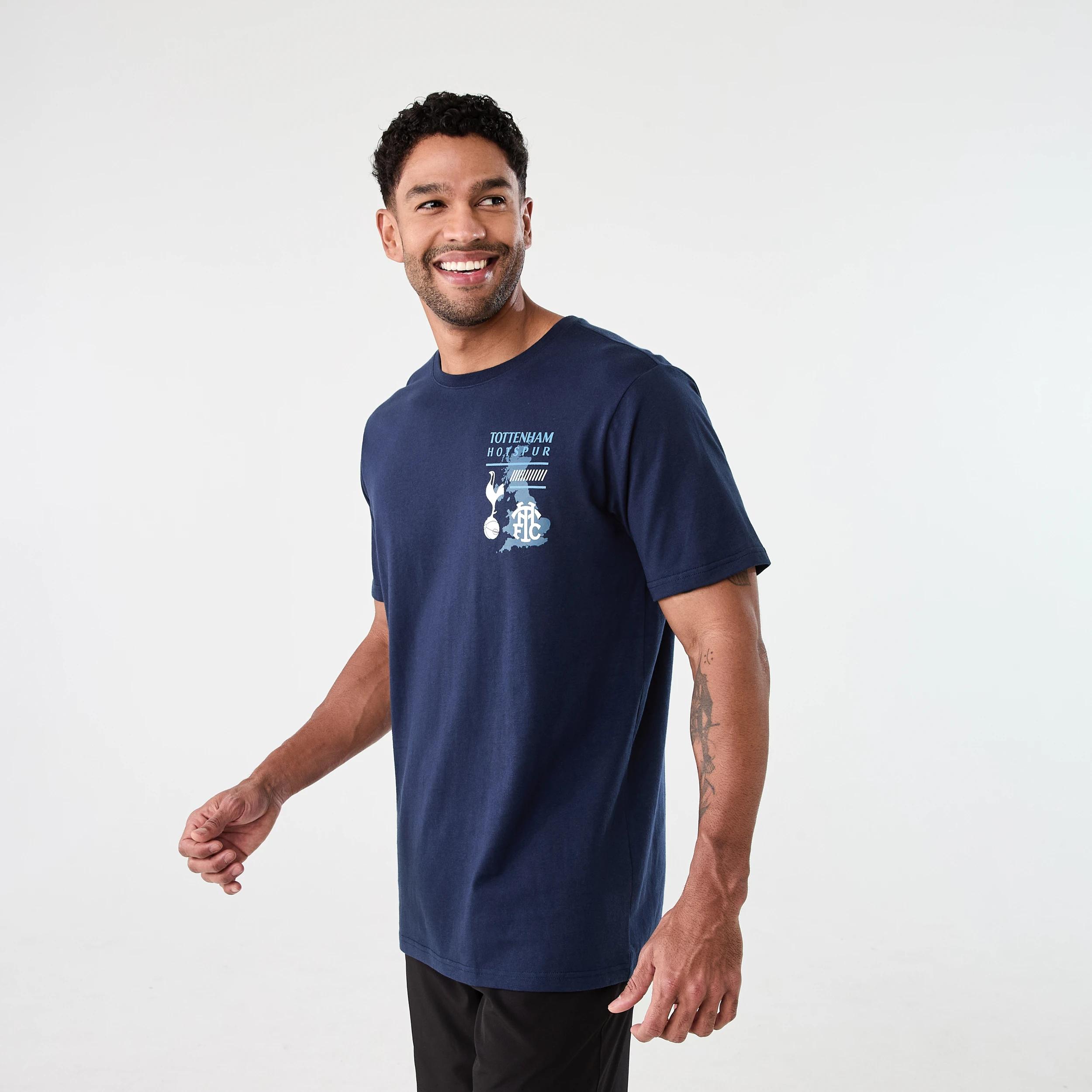 2 Official EPL Adult T-shirt NAVY TOTTENHAM, 2 of 7