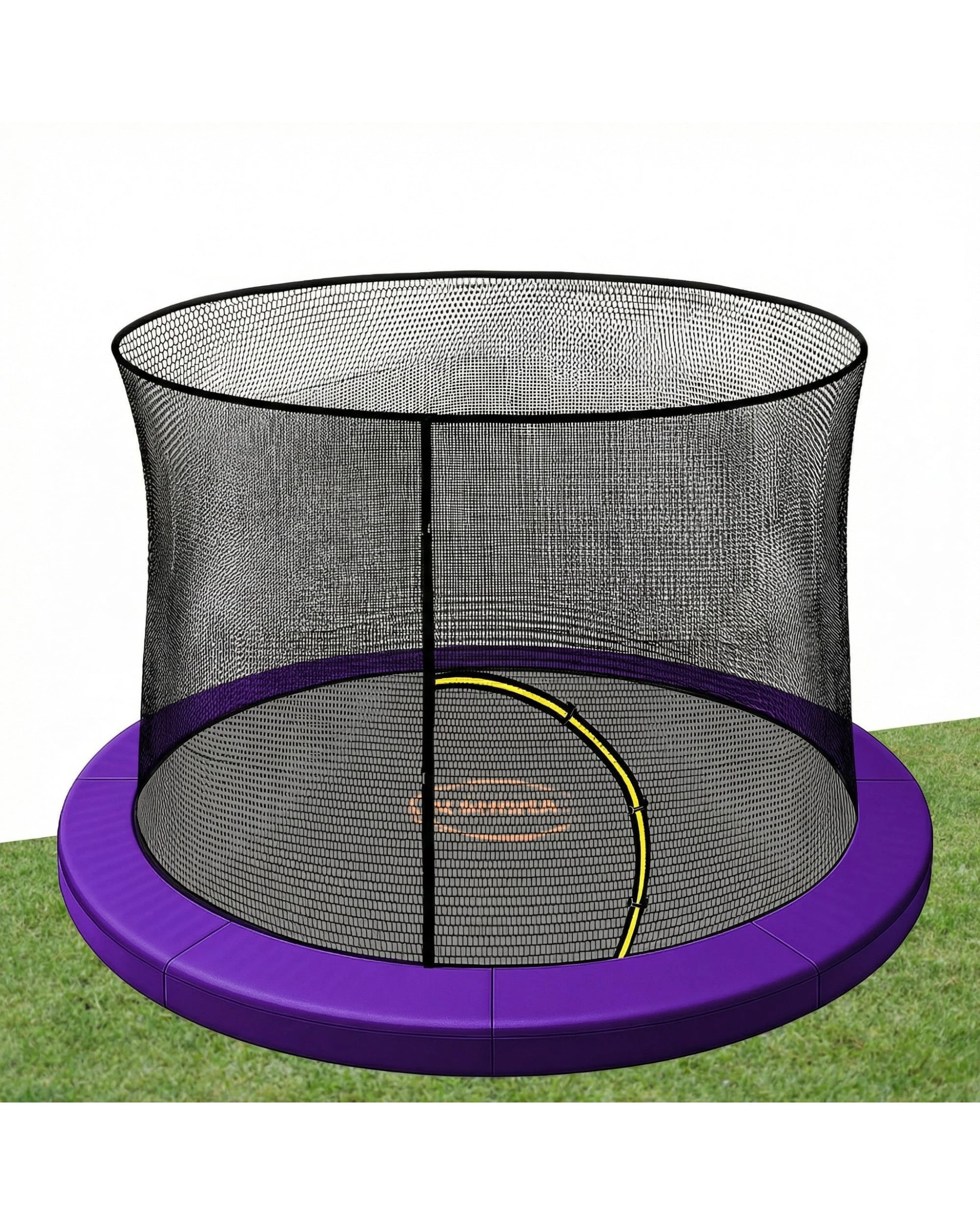 6 Kahuna 8ft Replacement Trampoline Safety Pad Cover and Safety Net - Purple, 6 of 6