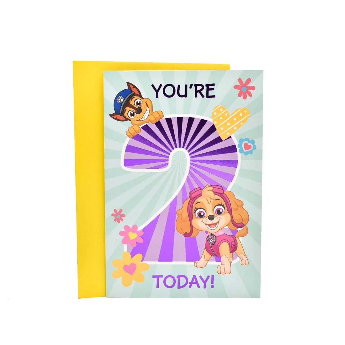 1 Hallmark Birthday Card Age 2 - PAW Patrol, 1 of 3