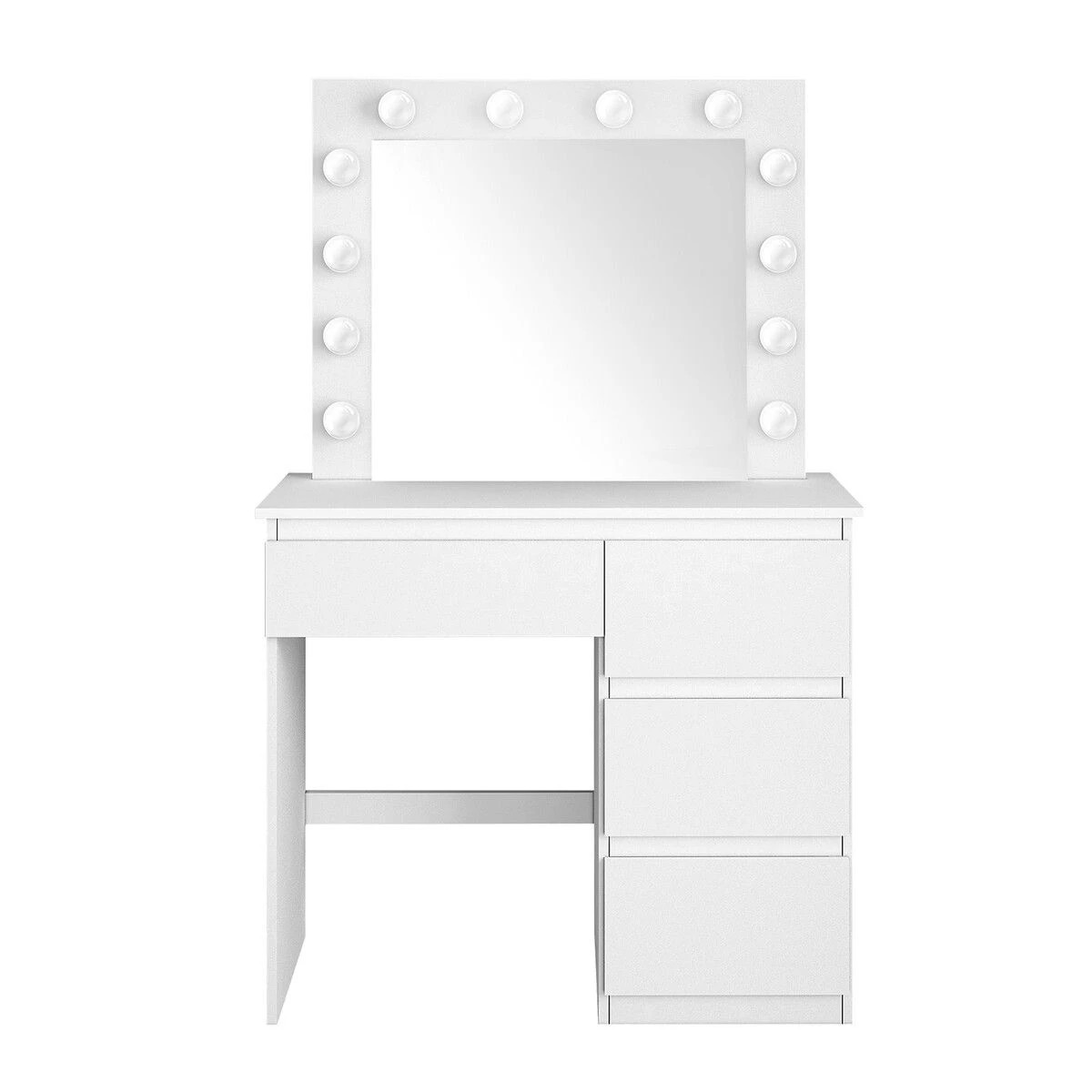 1 Maxkon Hollywood Vanity Dresser Table Makeup Dressing Desk, 1 of 5