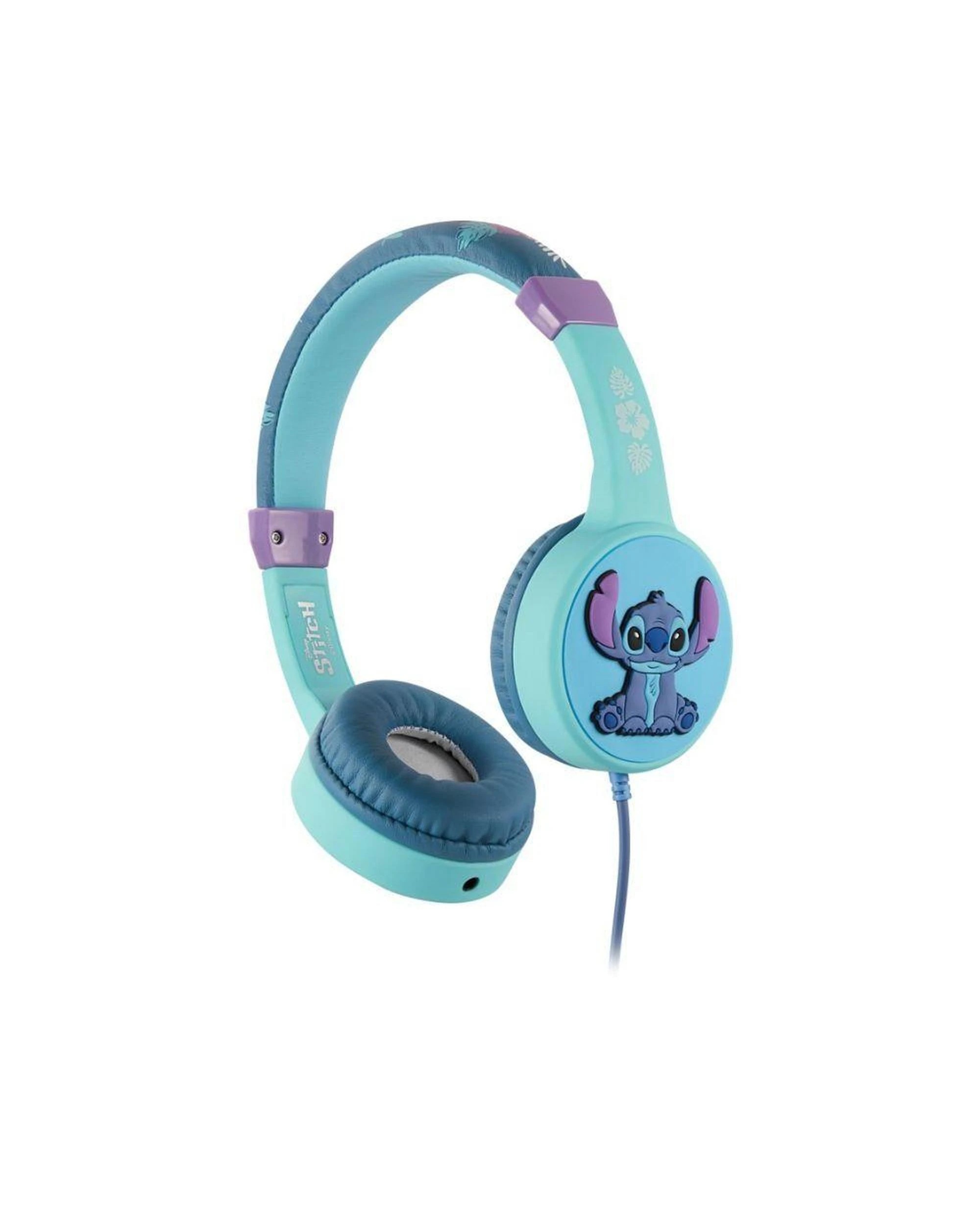 3 Disney Stitch 3D Kids Stereo Headphones AUX Plug Adjustable Headband, 3 of 3