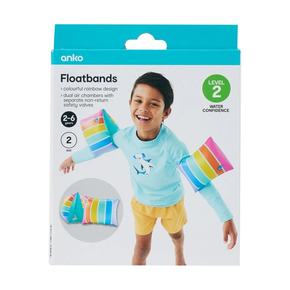 6 Floatbands - Size 2, 6 of 6