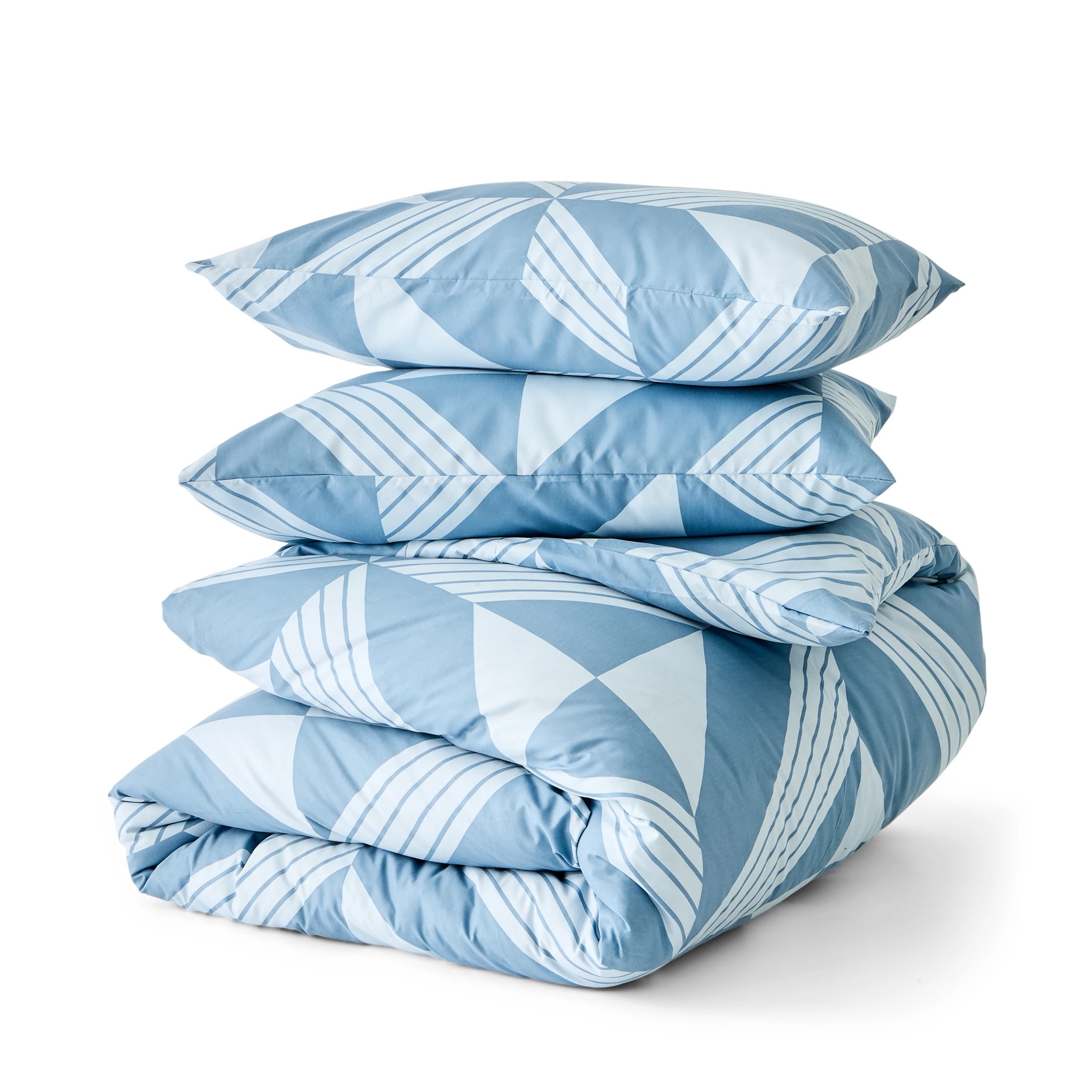 5 Zac Quilt Cover Set - Queen Bed, Blue, 5 of 6