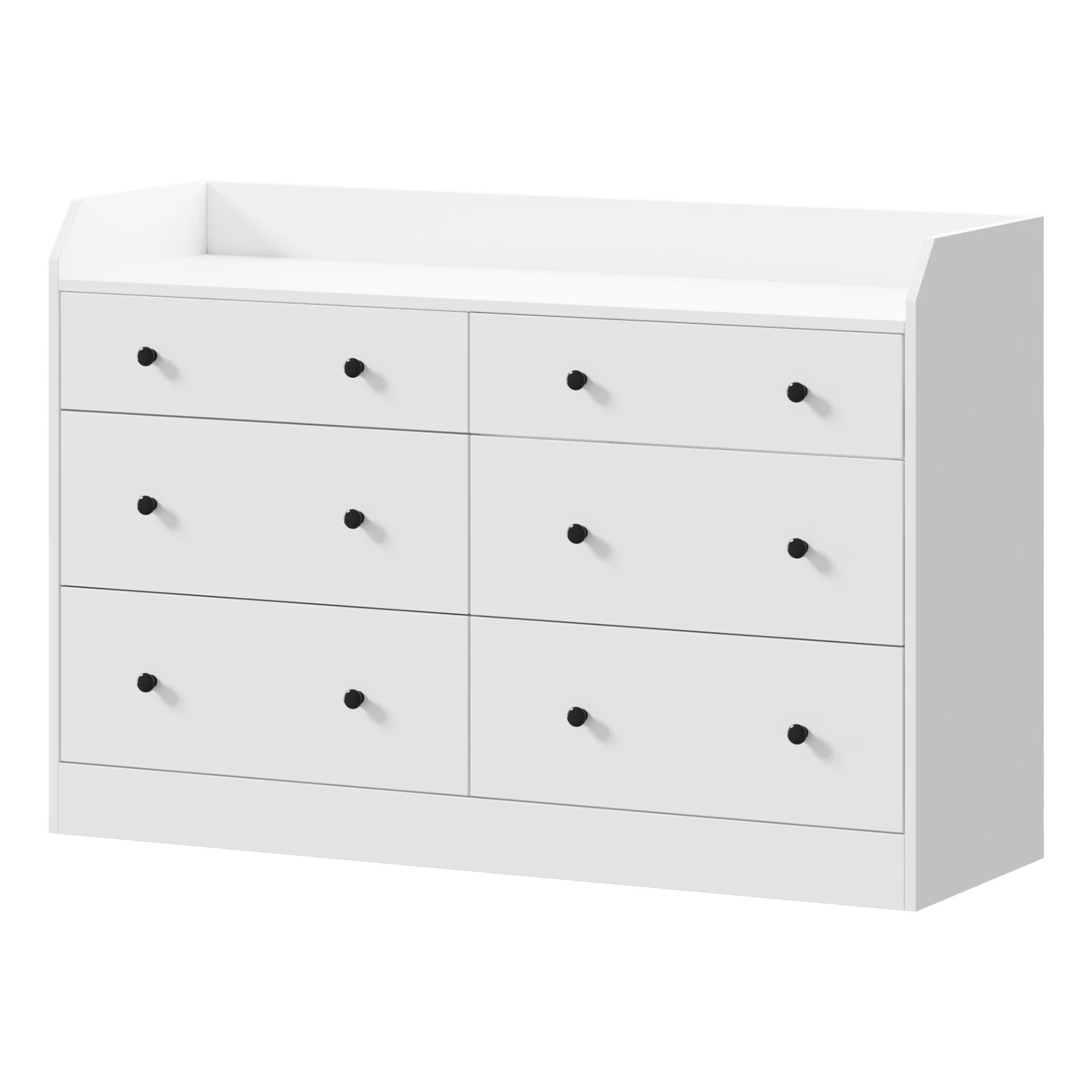 1 Oikiture Buffet Sideboard 6 Drawers
 - White, 1 of 10