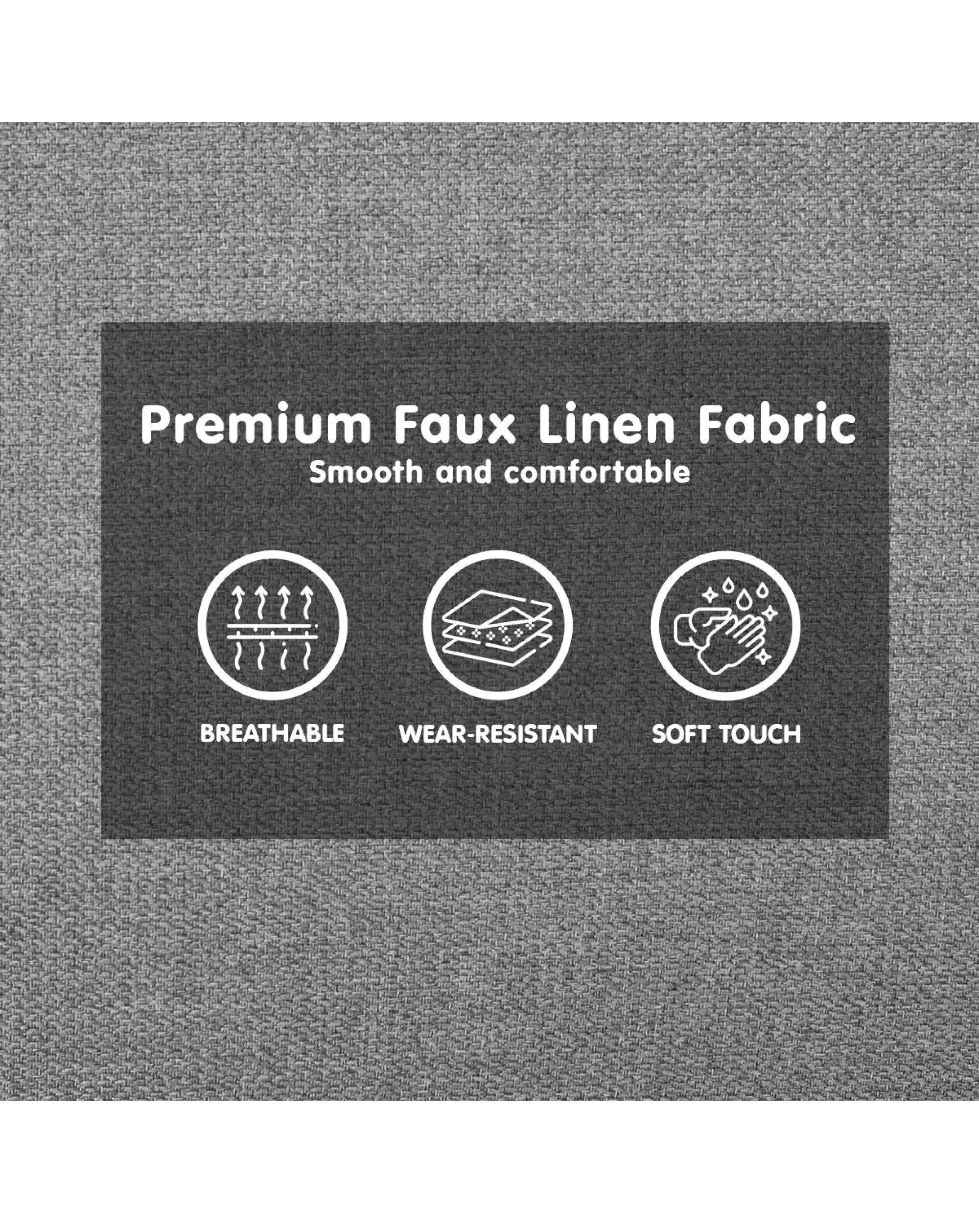 8 Sarantino 3-seater Corner Sofa Bed With Chaise Lounge - Light Grey, 8 of 10