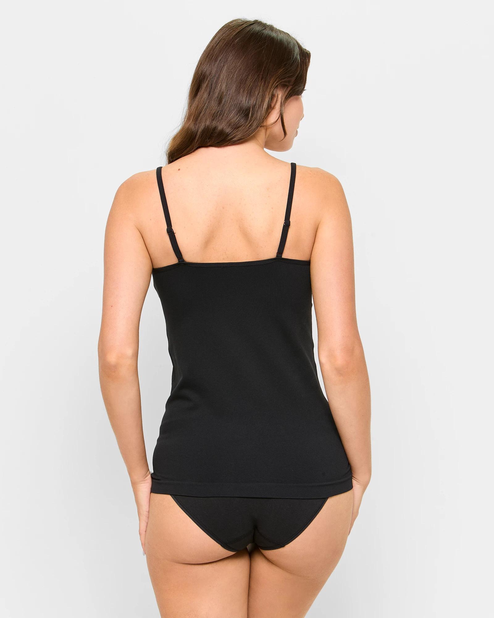 3 Target Soft Touch Seamfree Cami BLACK, 3 of 3