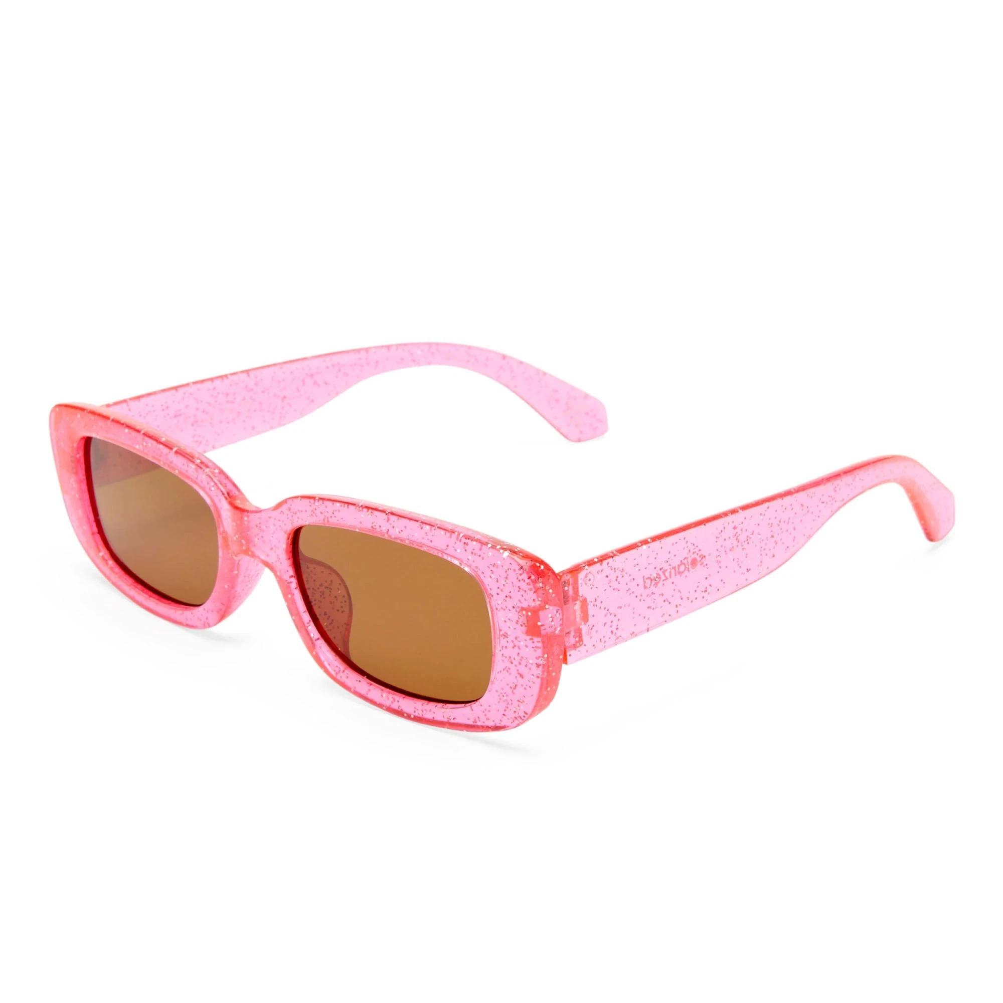 2 SOLARIZED® Kids Slim Sunglasses, Pink Glitter HOT PINK GLITTER, 2 of 3
