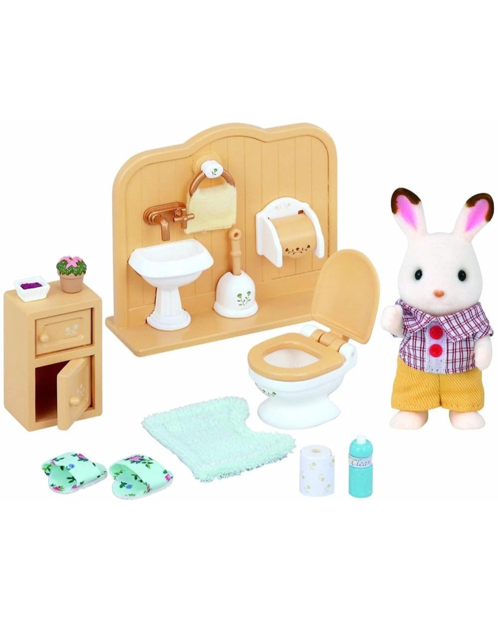 2 Sylvanian Families Chocolate Rabbit Brother Set - 5015, 2 of 3