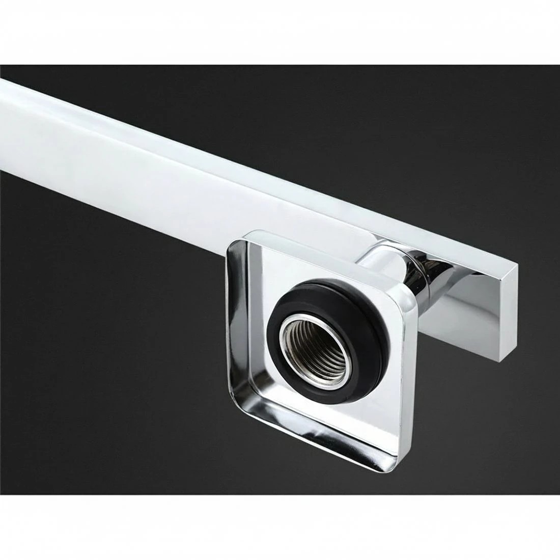 4 Cefito 8'' Rain Shower Head Wall Arm Square High Pressure Chrome - Silver, 4 of 5