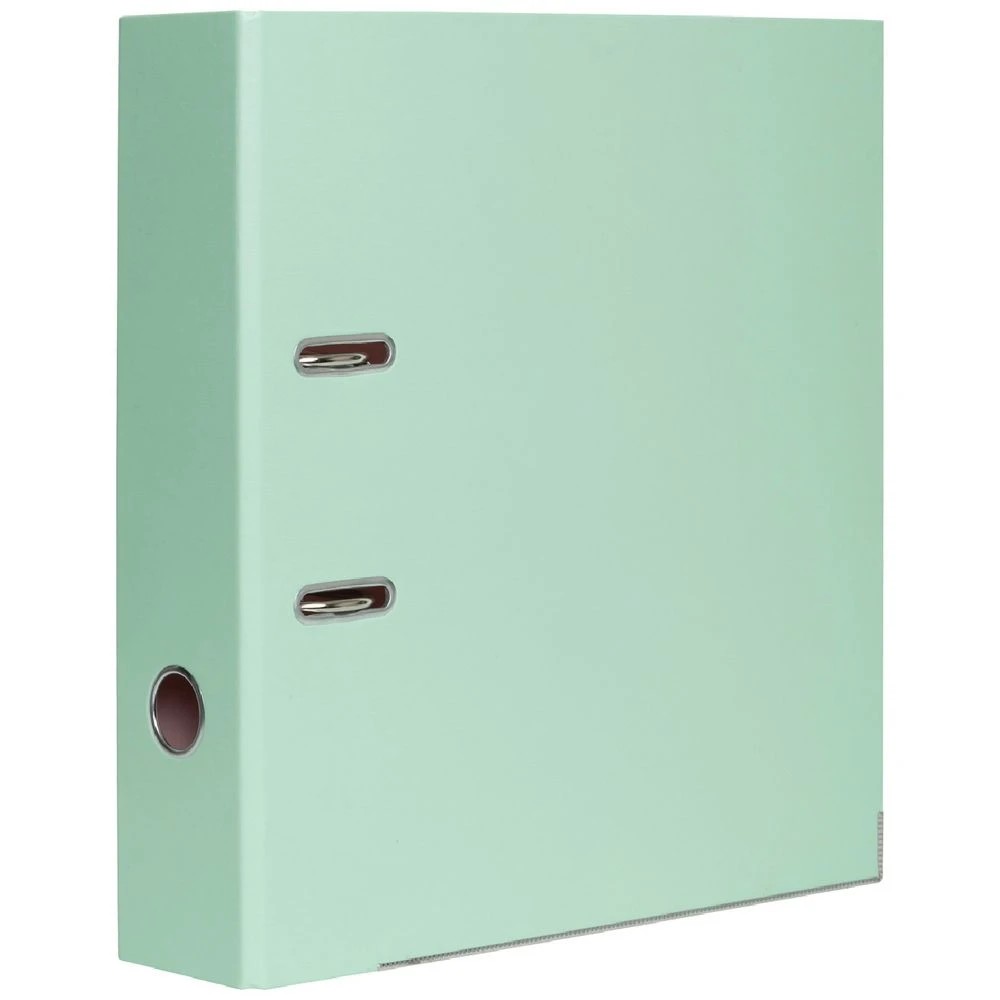 1 Otto 2-Tone Pastel Lever Arch Binder Teal/Pink, 1 of 3