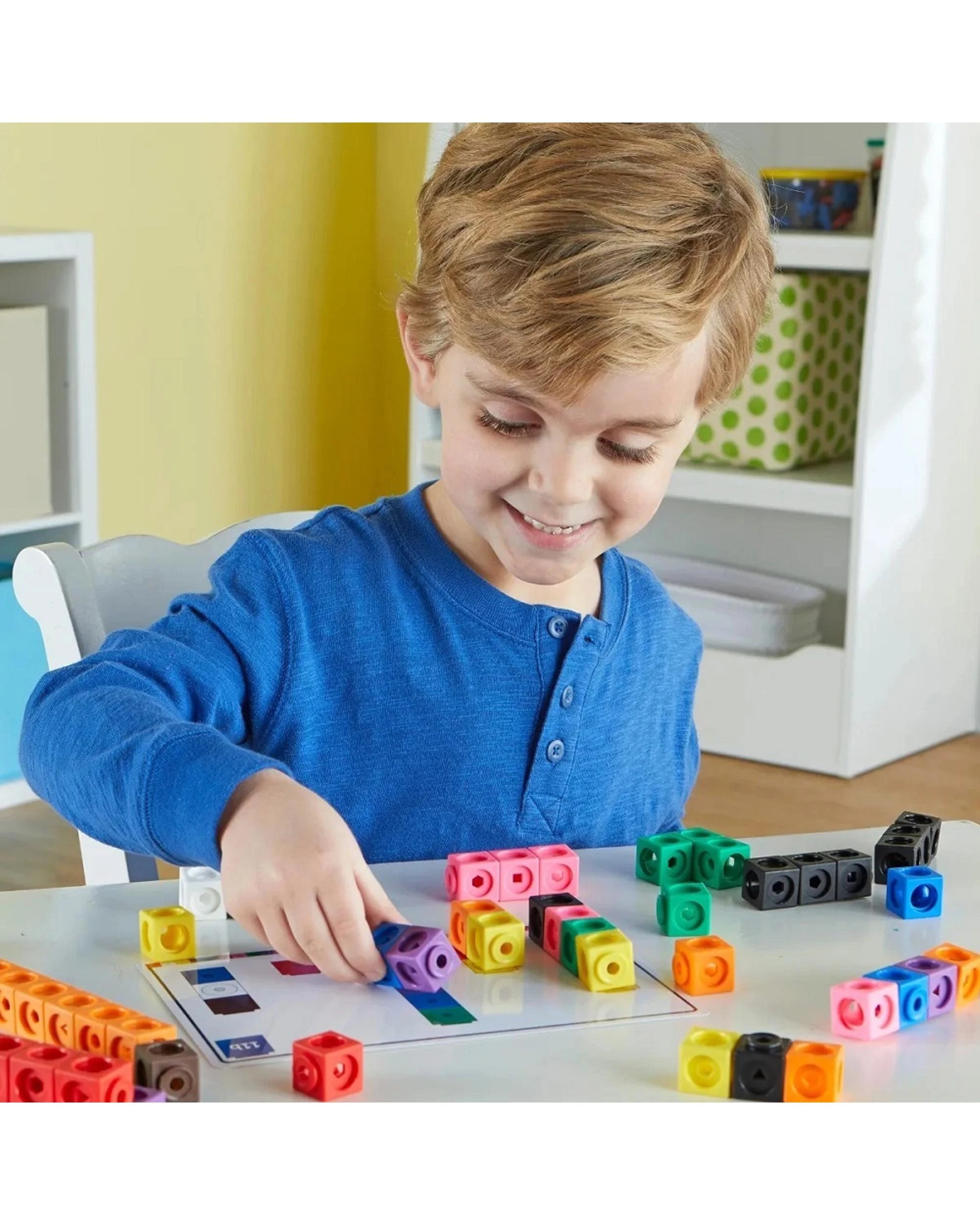 6 Learning Recourses Mathlink Cubes Early Math Activity Set, 6 of 6