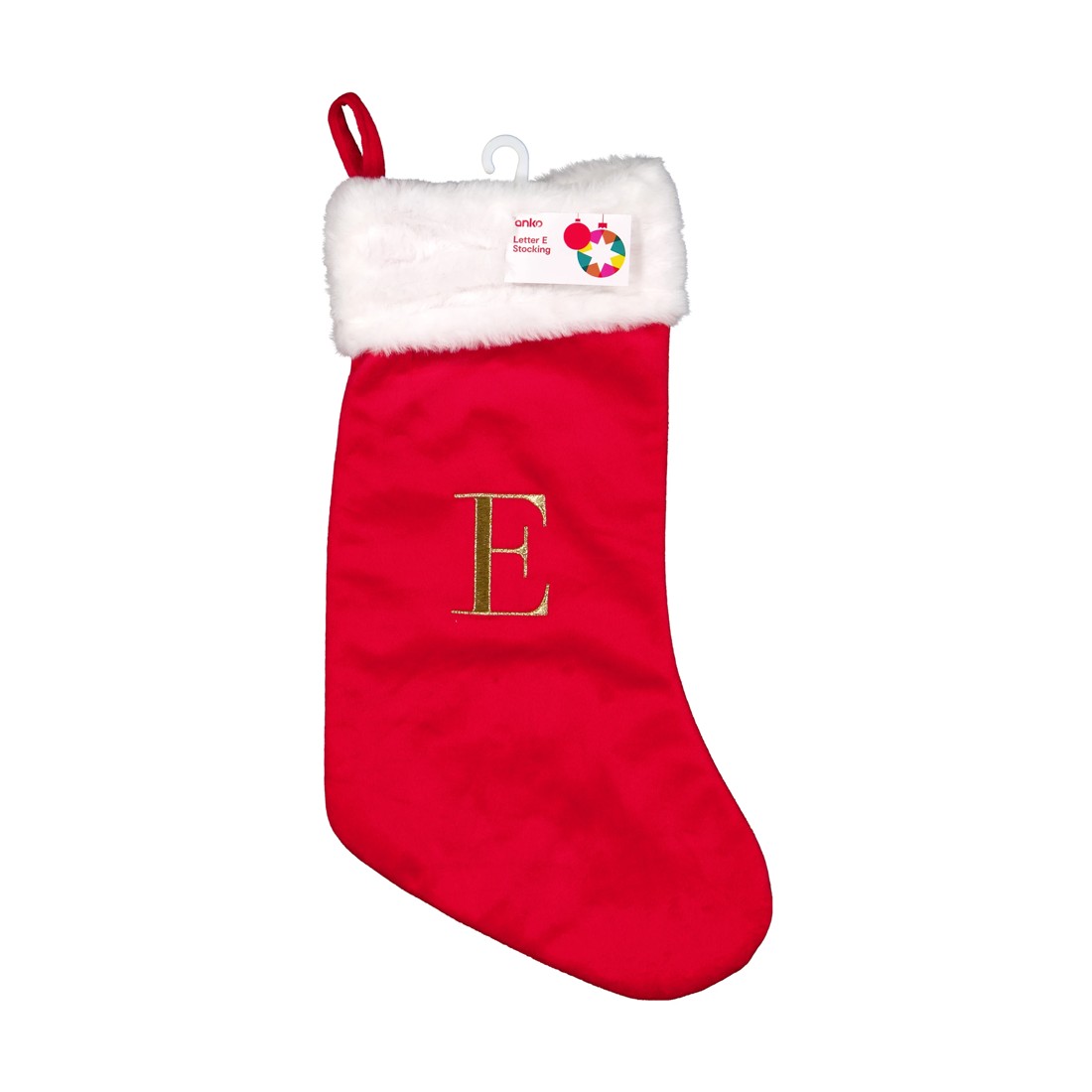 4 Letter E Stocking, 4 of 4